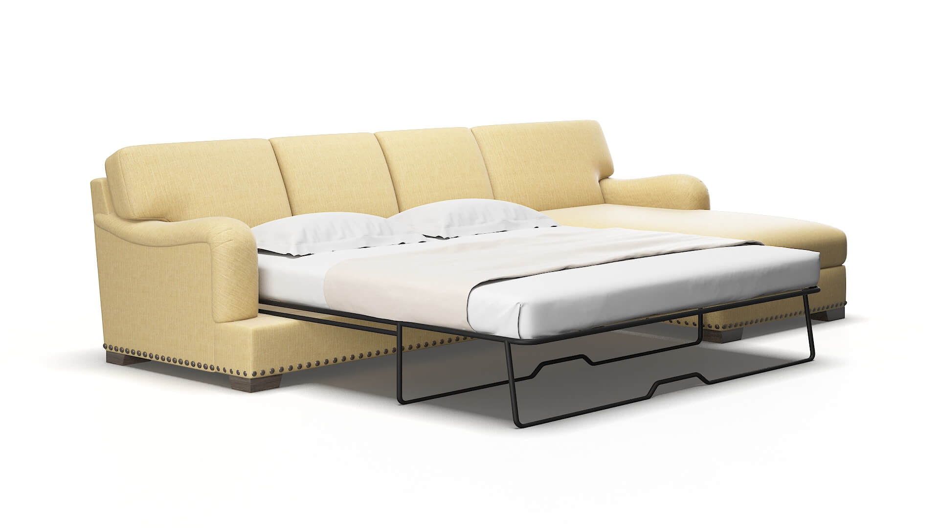 Brighton Malibu maize Panel sleeper Espresso Legs  2