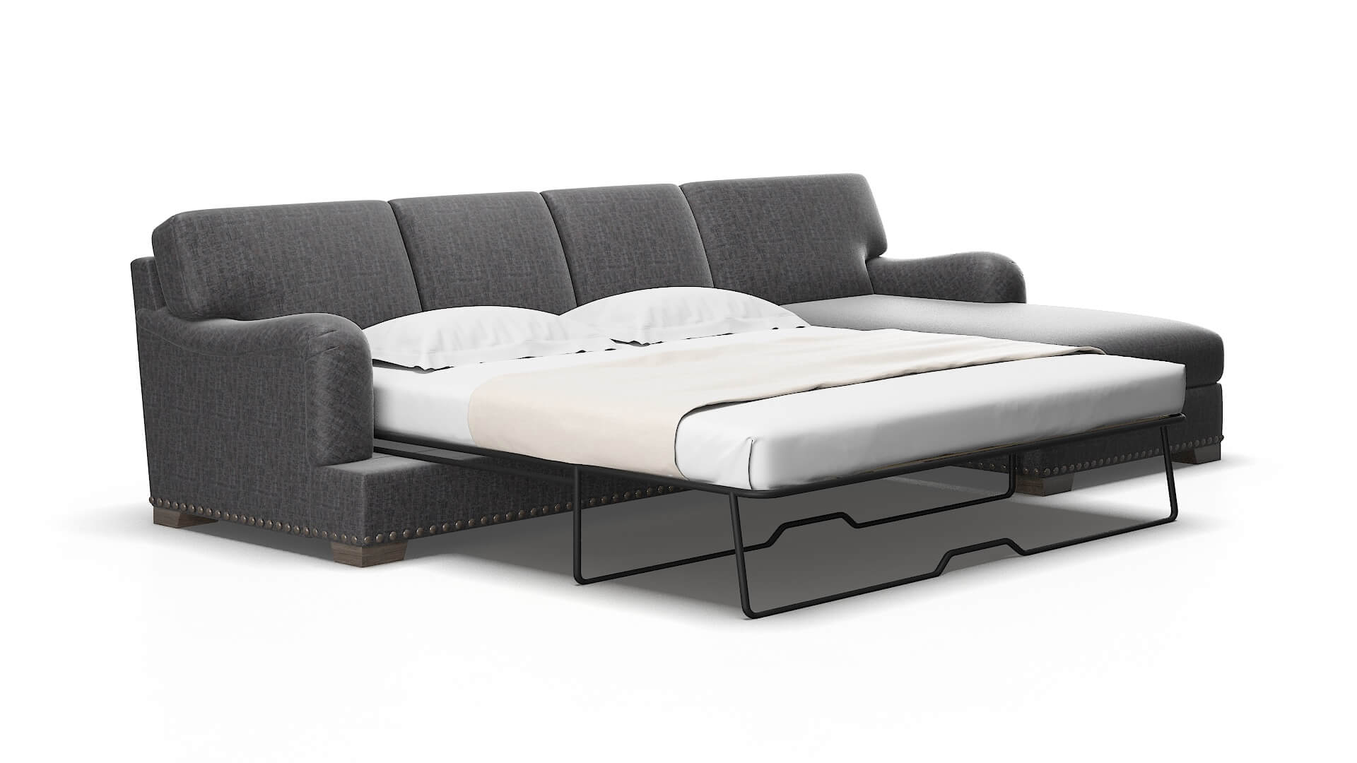 Brighton Marcy baltic Panel sleeper Espresso Legs  2