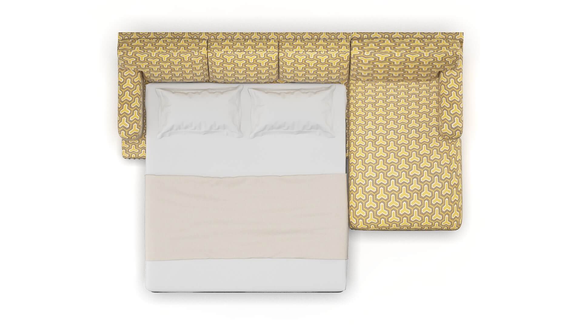 Brighton Merci Dijon Panel Sleeper Espresso legs 3