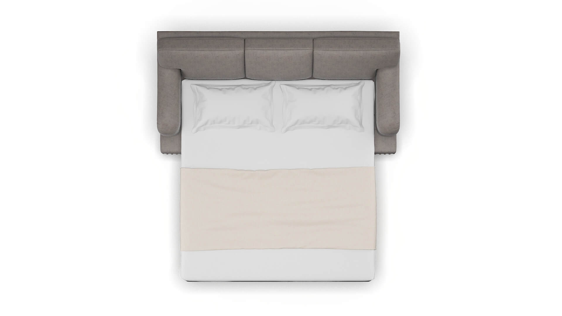 Brighton Noble Otter Sofa Sleeper Espresso legs 3