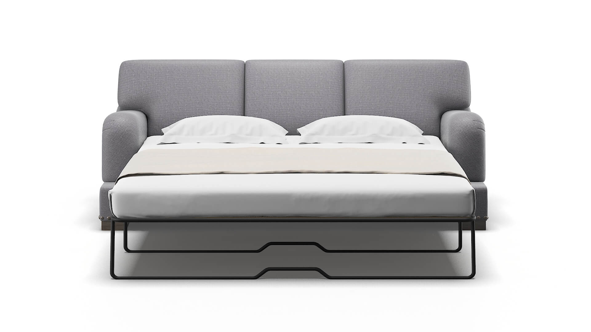 Brighton Parker Ash Sofa Sleeper Espresso legs 1