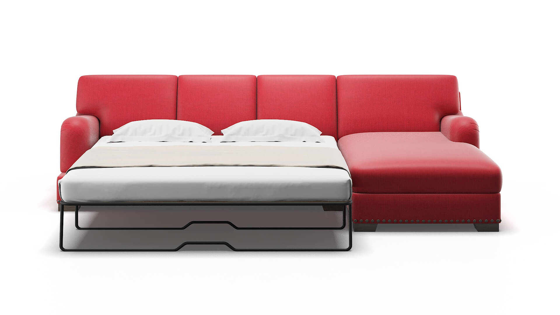Brighton Pauline Ruby Panel Sleeper Espresso legs 1