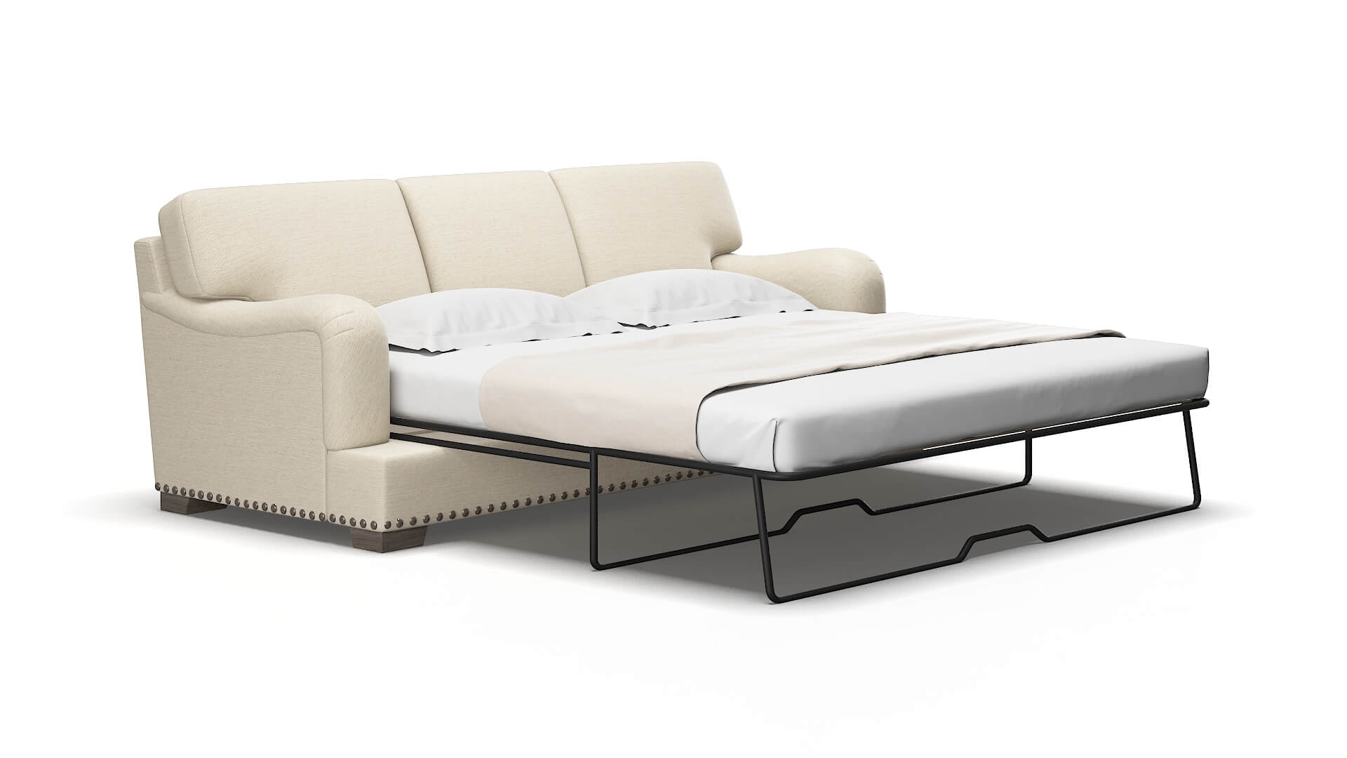 Brighton Phoenix birch Sofa sleeper Espresso Legs  2