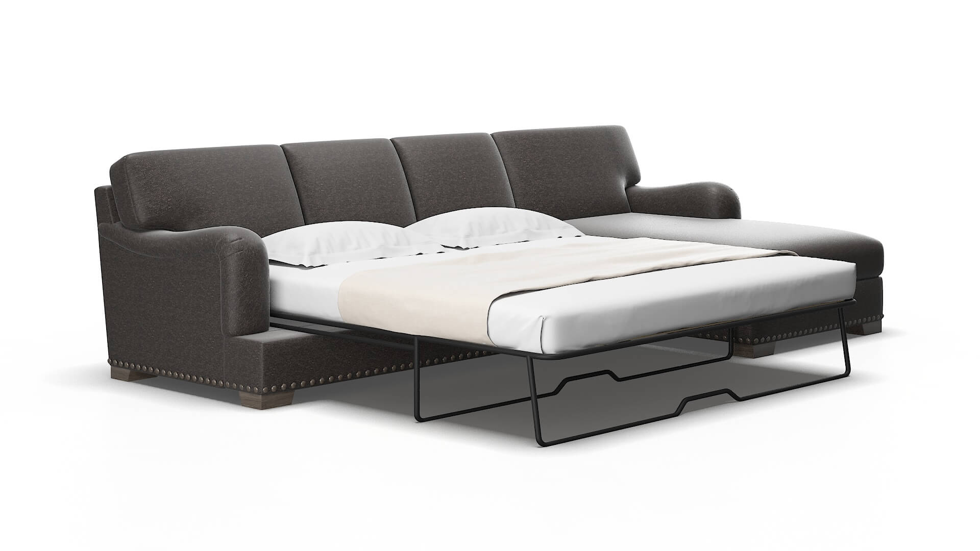 Brighton Phoenix chocolate Panel sleeper Espresso Legs  2