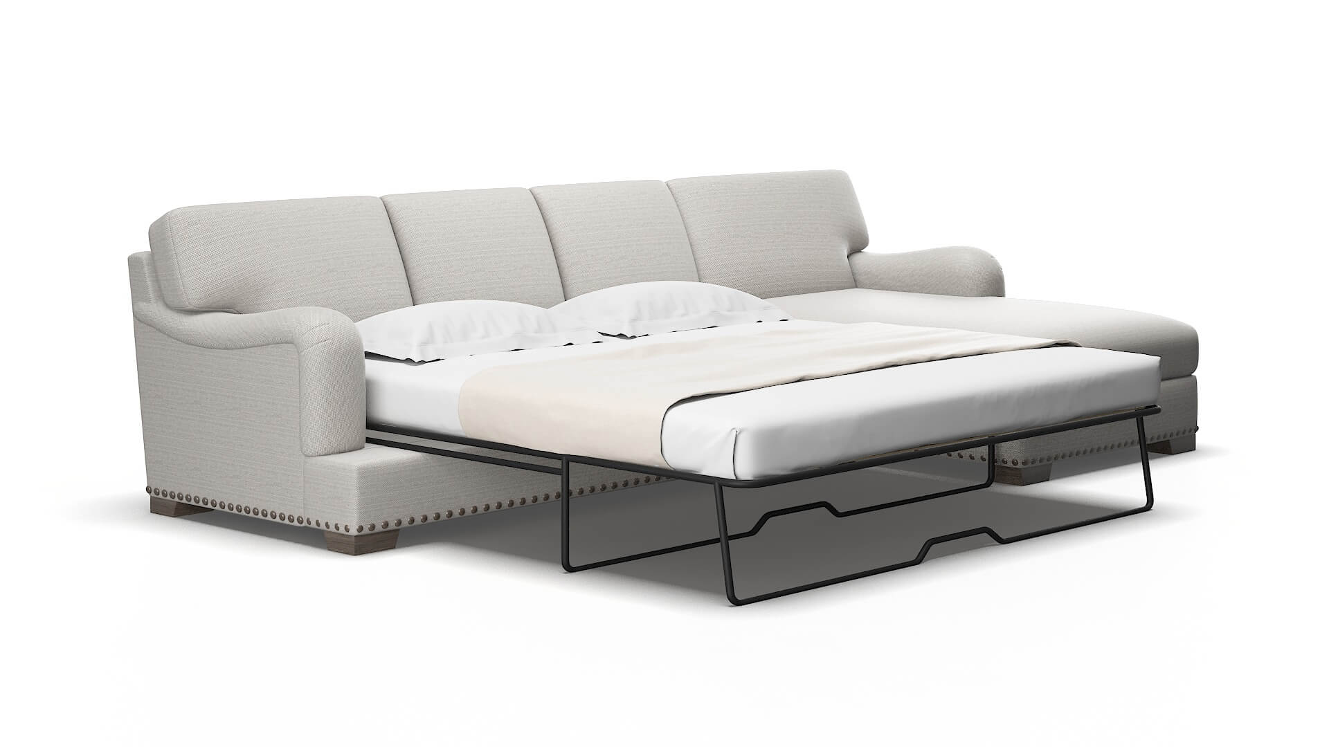 Brighton Phoenix silver Panel sleeper Espresso Legs  2