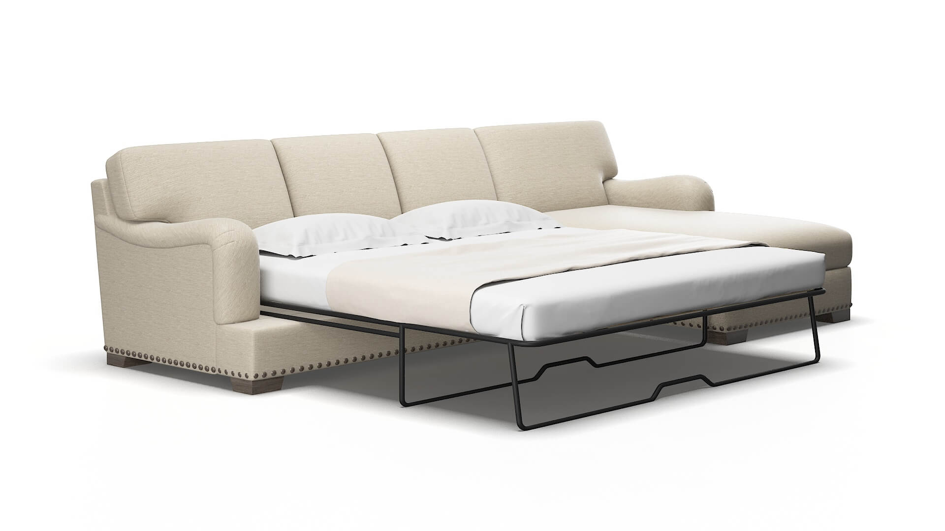 Brighton Rocket dove Panel sleeper Espresso Legs  2