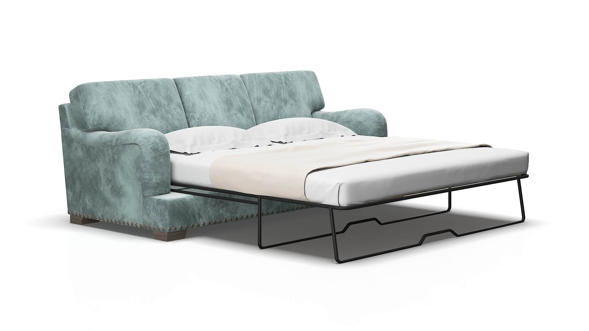 Brighton Royale cloud Sofa sleeper Espresso Legs  2