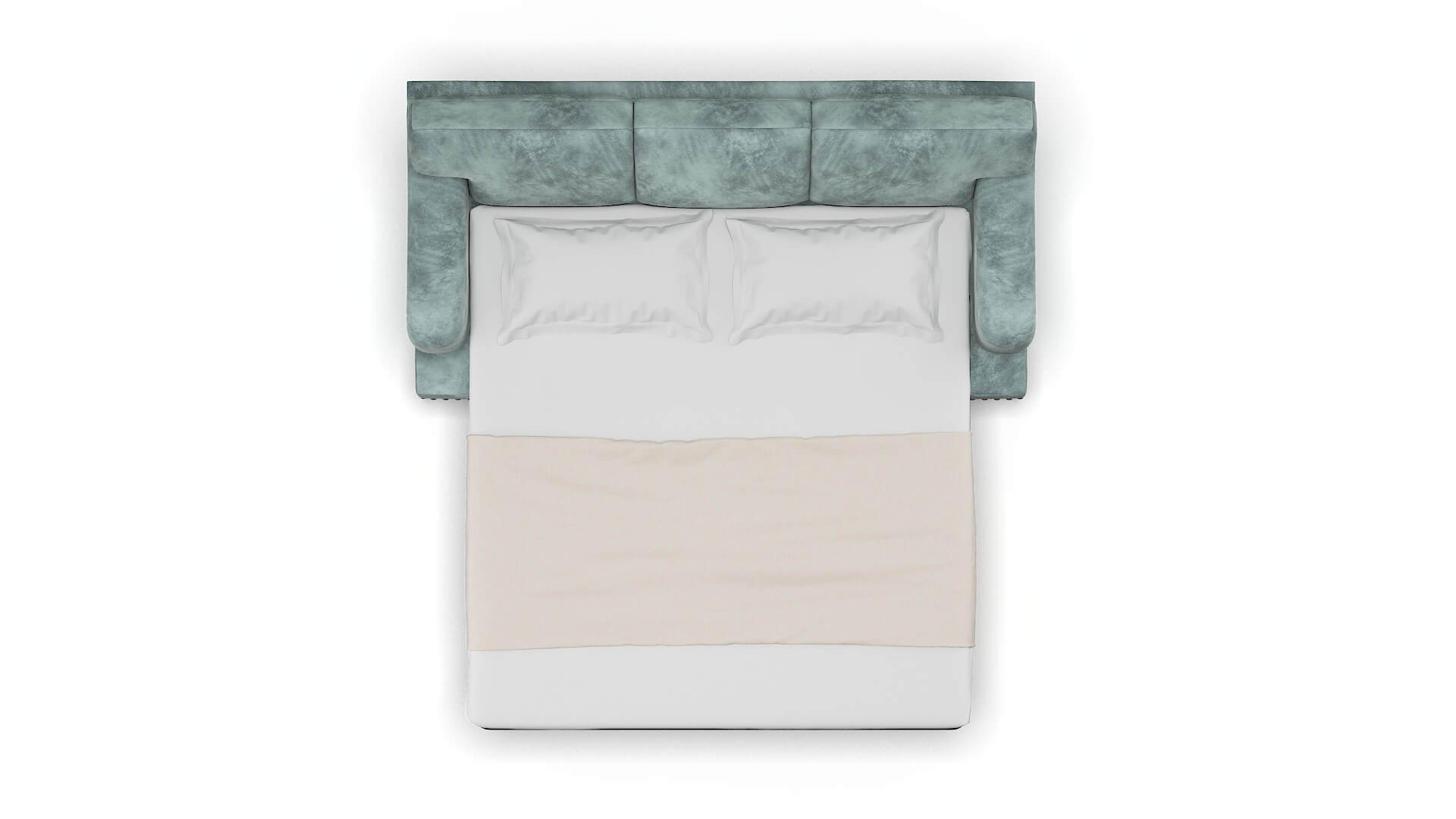 Brighton Royale Cloud Sofa Sleeper Espresso legs 3