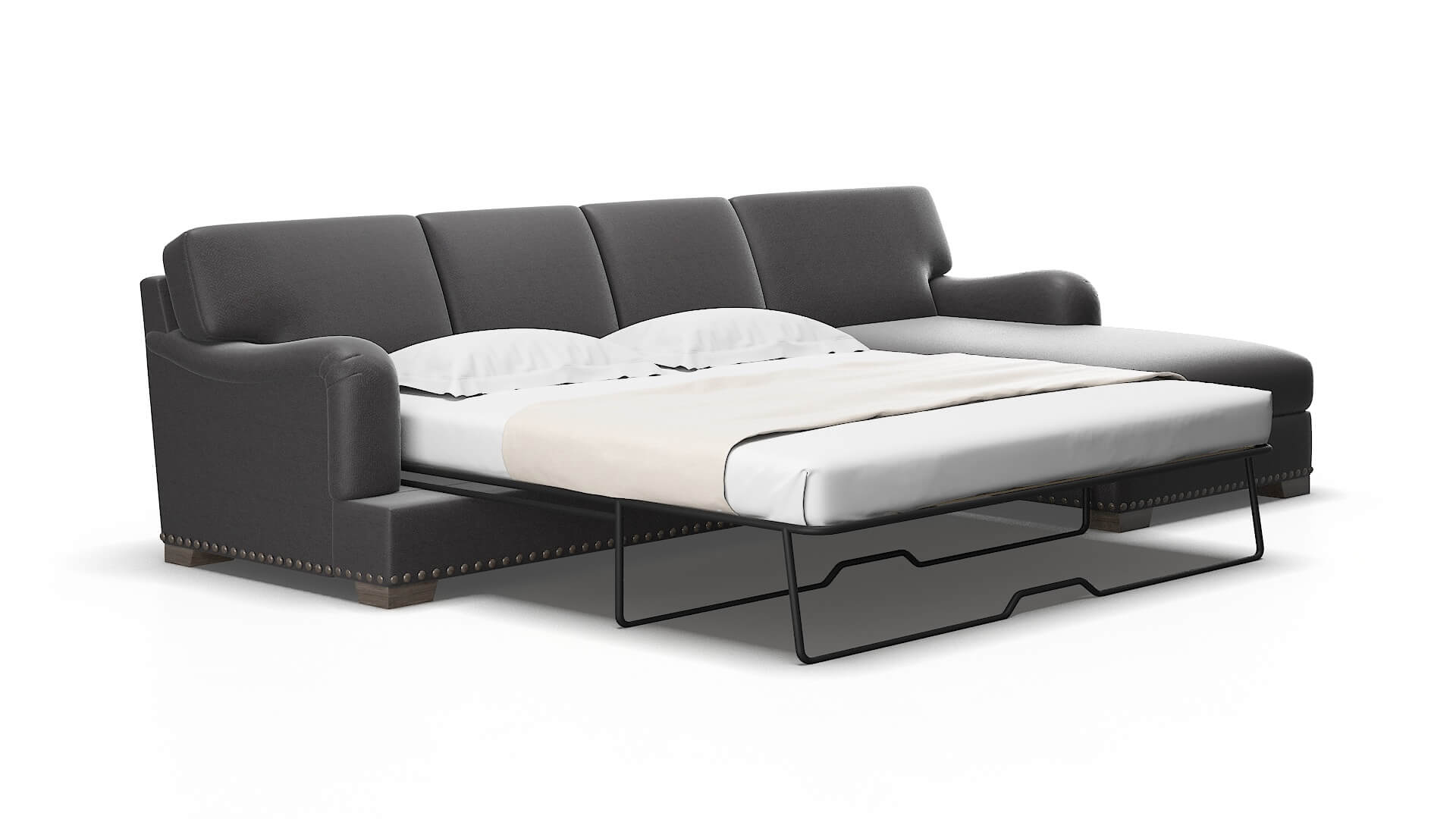 Brighton Royale eclipse Panel sleeper Espresso Legs  2