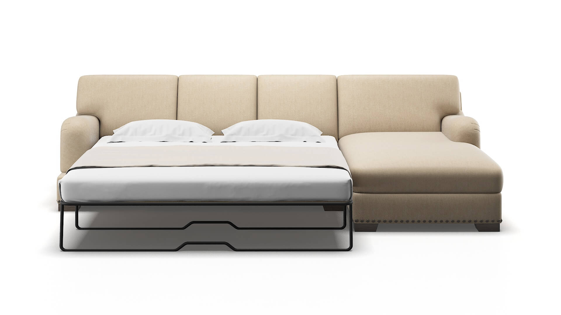 Brighton Royale Mondo Panel Sleeper Espresso legs 1