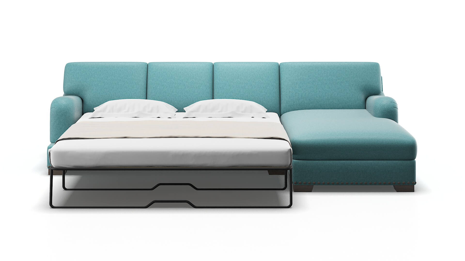 Brighton Simplex Aquavita Panel Sleeper Espresso legs 1