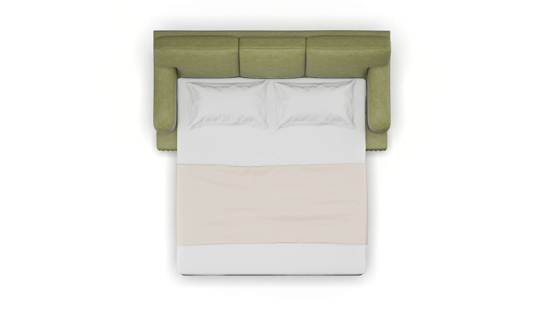 Brighton Simplex Sour_apple Sofa Sleeper Espresso legs 3