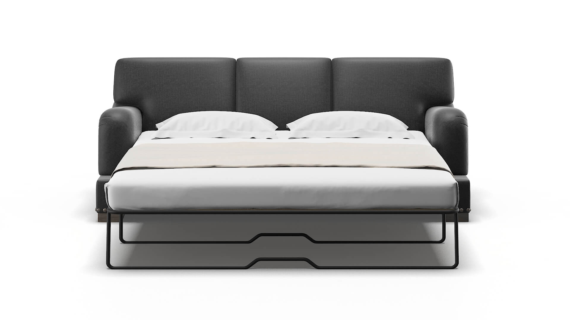 Brighton Sosoftness 54 Sofa Sleeper Espresso legs 1