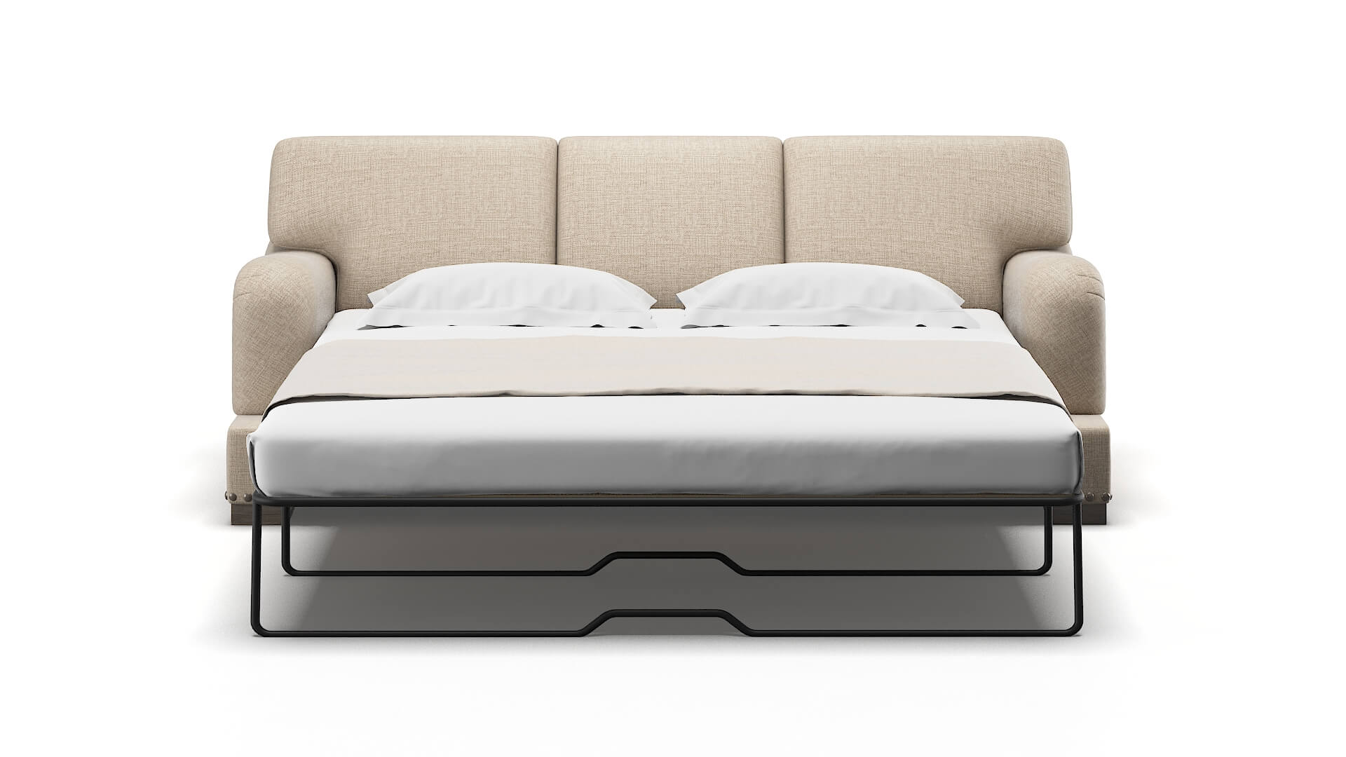 Brighton Sosoftness 74 Sofa Sleeper Espresso legs 1