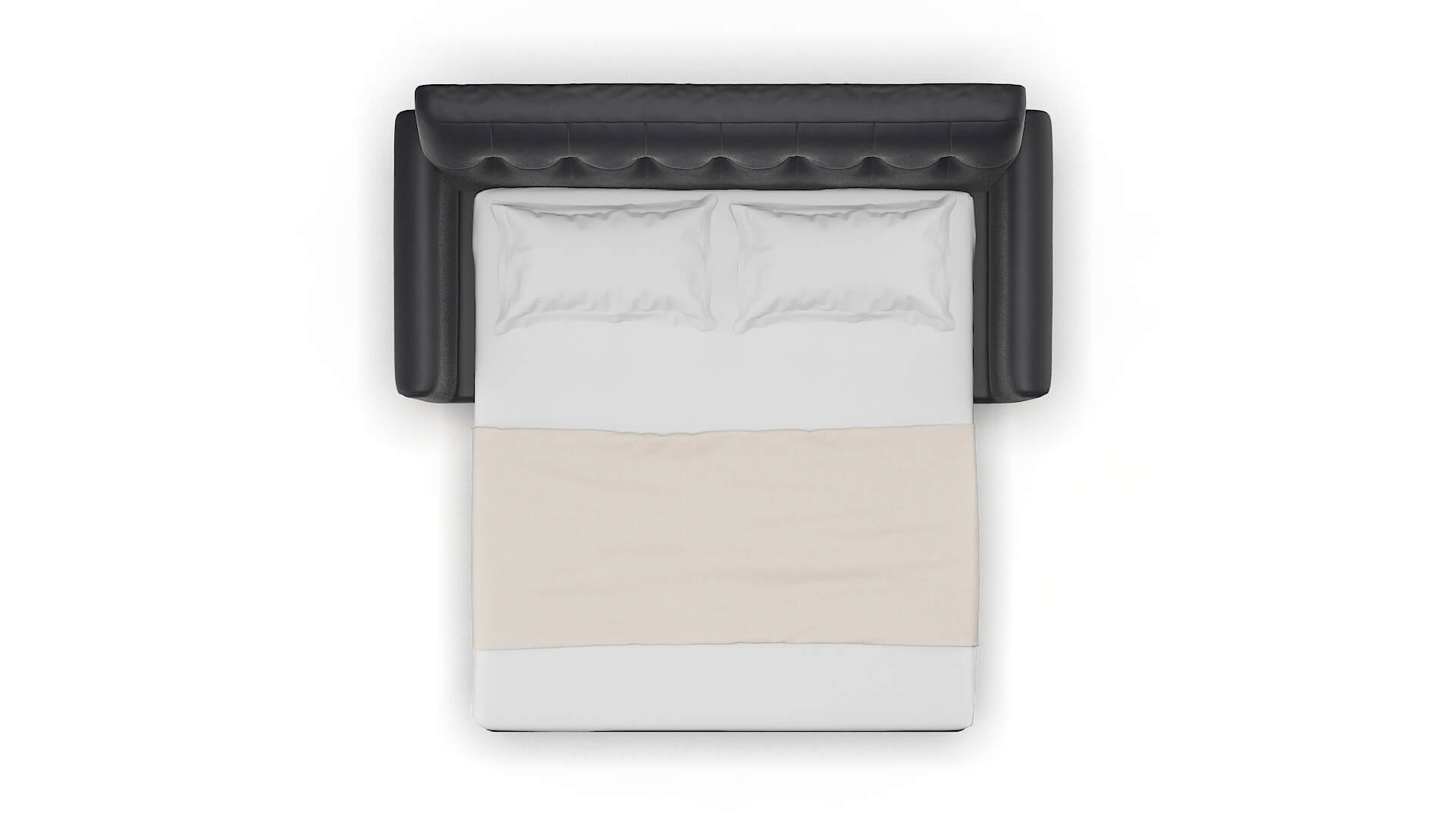 Brussels Atlas_plz Navy Sofa Sleeper Espresso legs 3