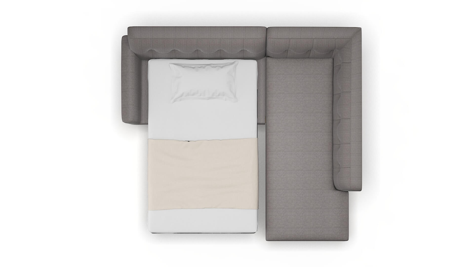 Brussels Atlas_plz Silver Panel Sleeper Espresso legs 3