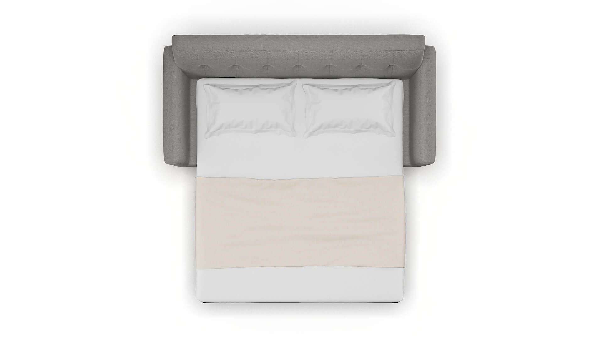 Brussels Catalina Steel Sofa Sleeper Espresso legs 3