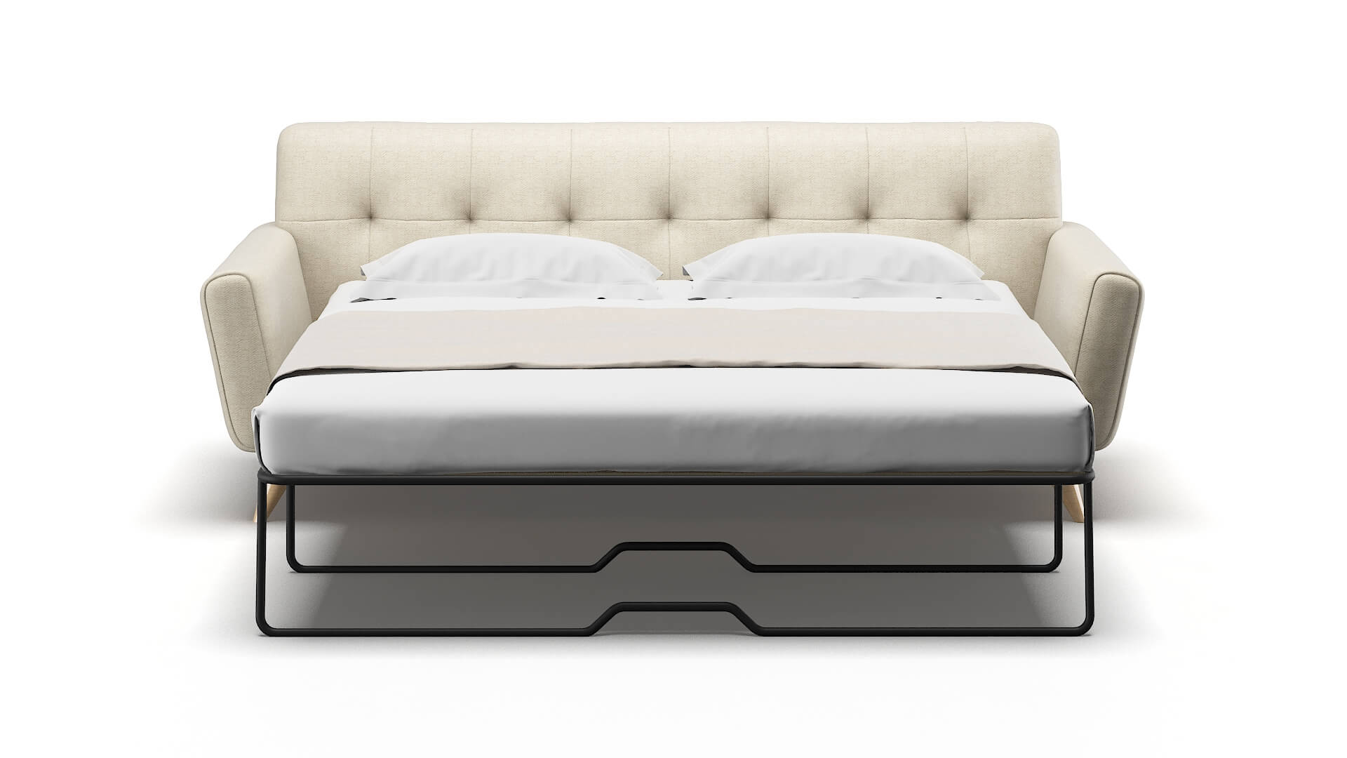 Brussels Catalina Wheat Sofa Sleeper Espresso legs 1