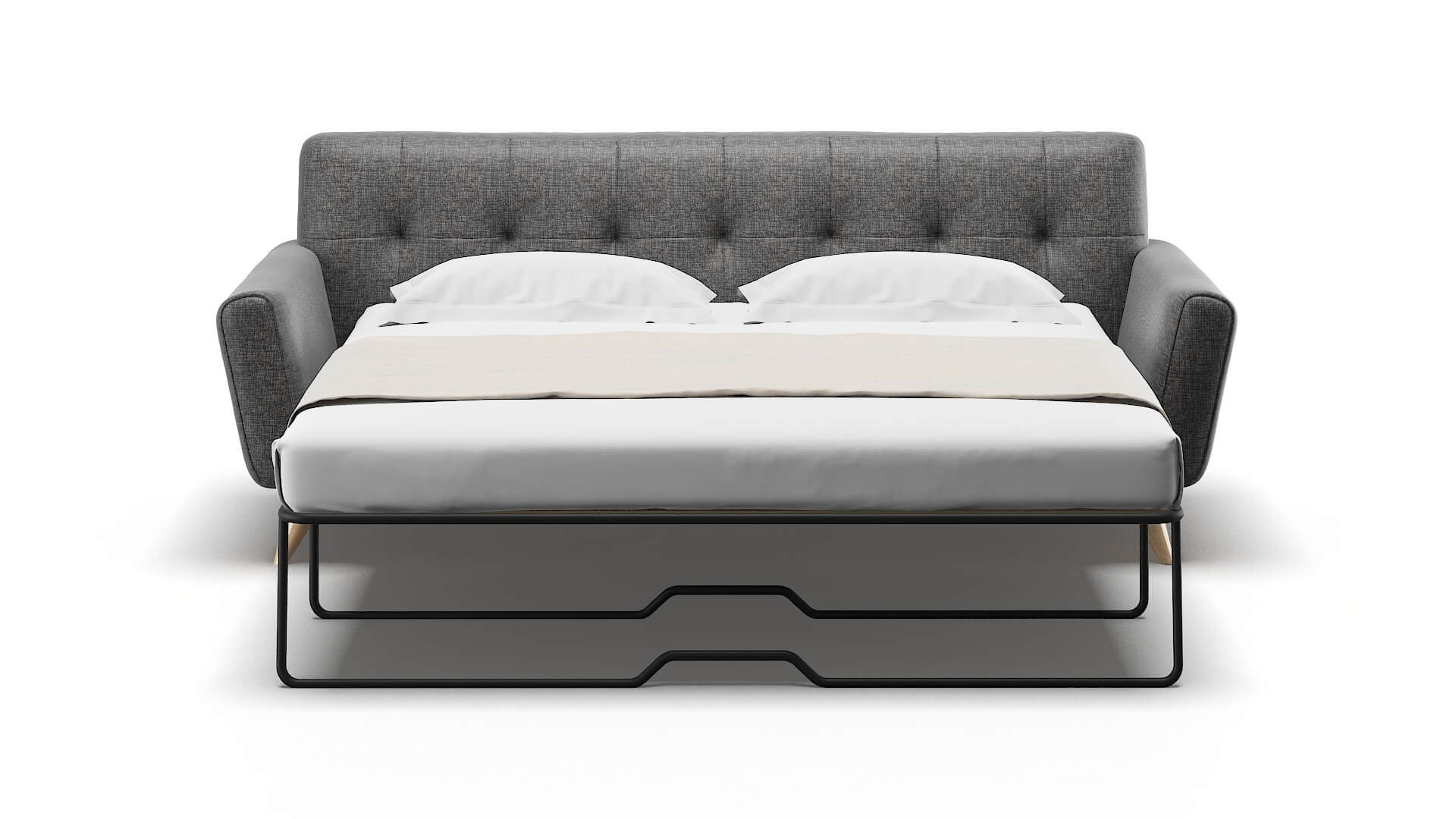 Brussels Curious Eclipse Sofa Sleeper Espresso legs 1