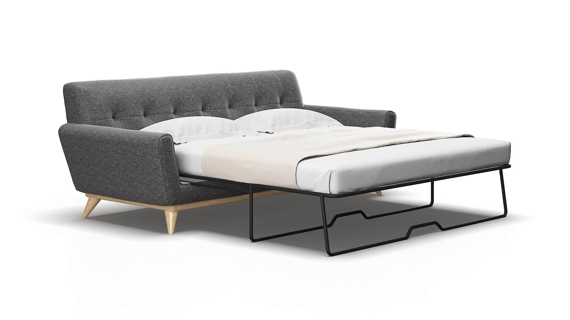Brussels Curious Eclipse Sofa Sleeper Espresso legs 2