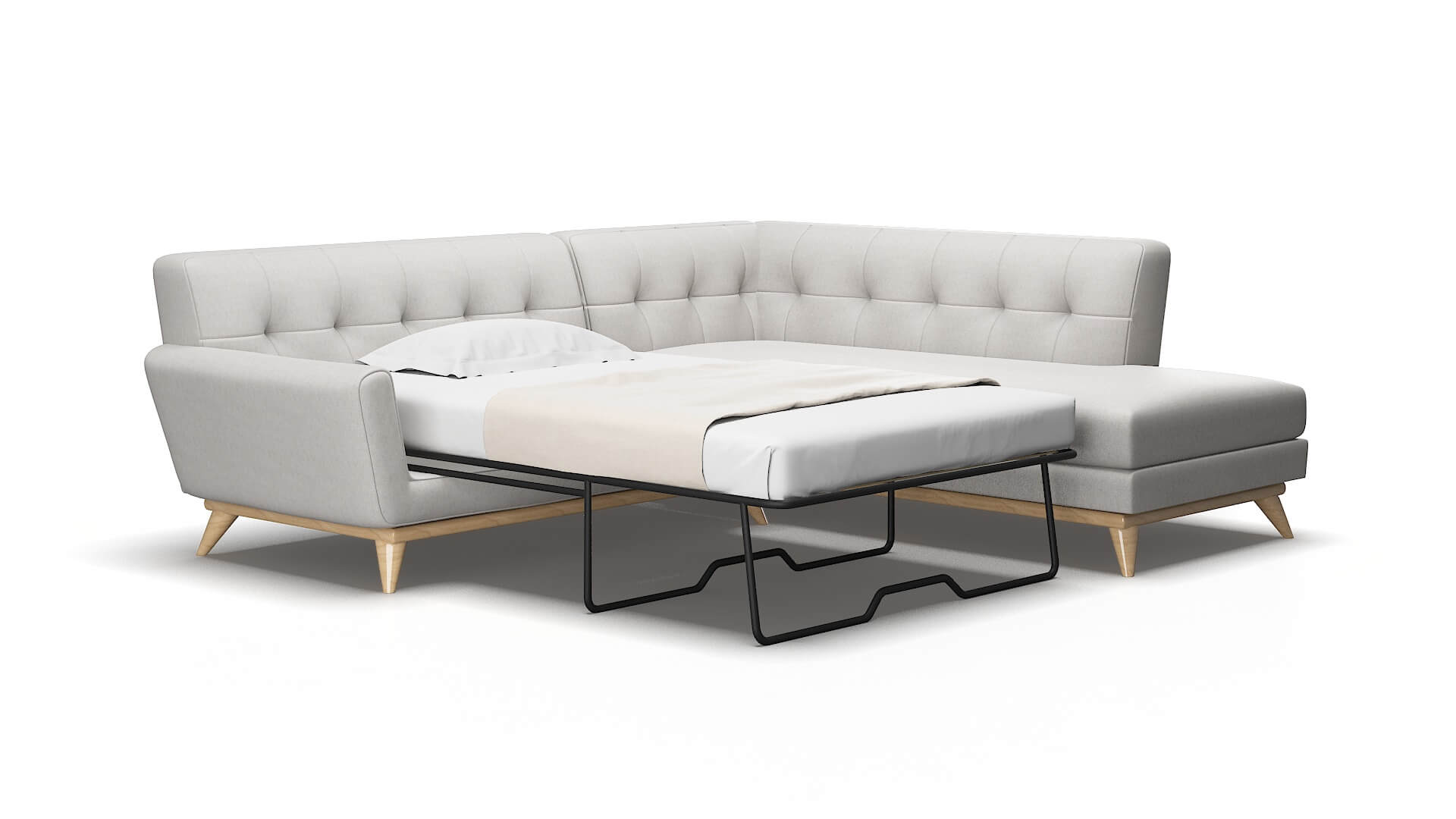 Brussels Dream_d sterling Panel sleeper Espresso Legs  2