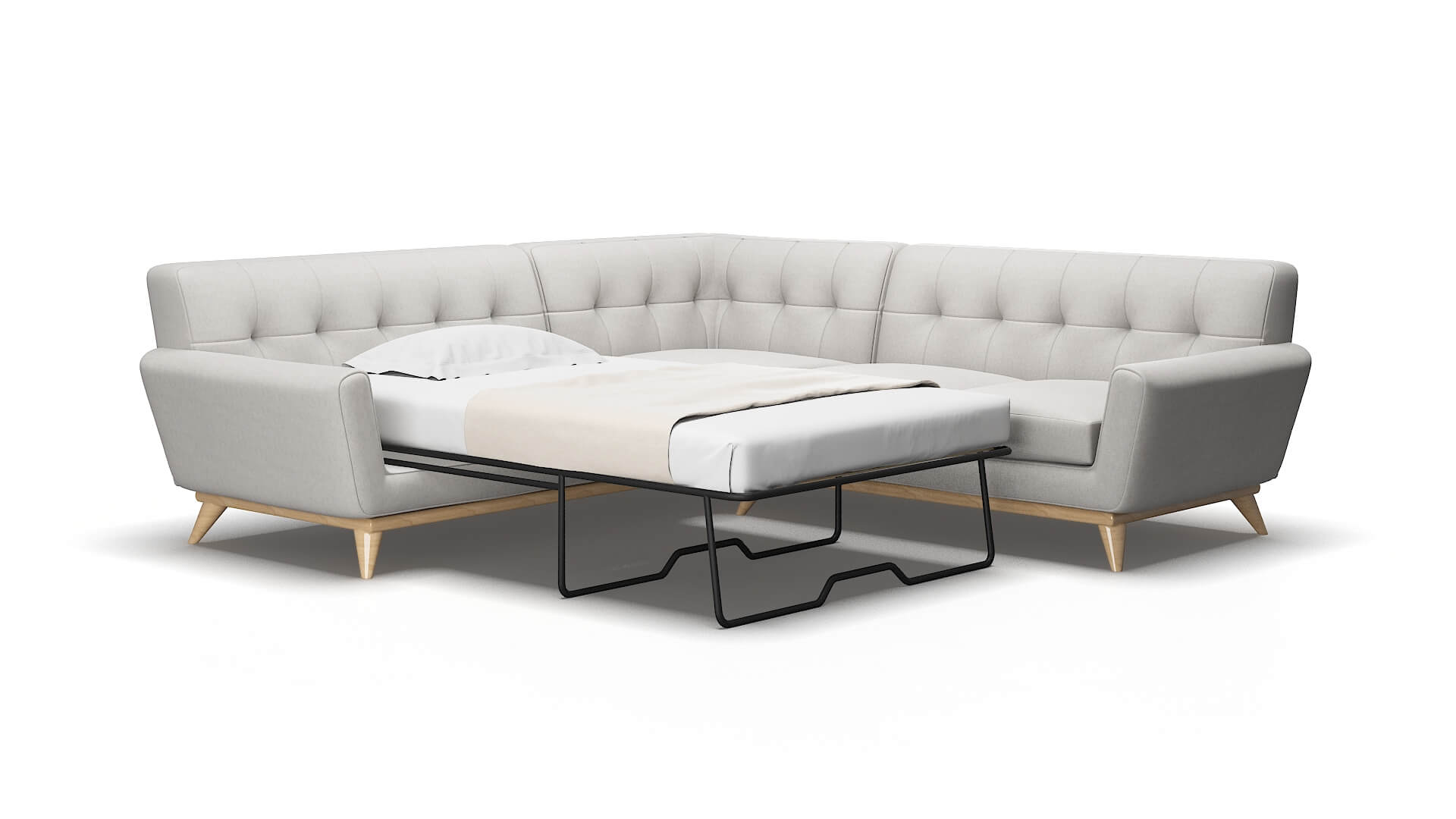 Brussels Dream_d sterling Sectional sleeper Espresso Legs  2
