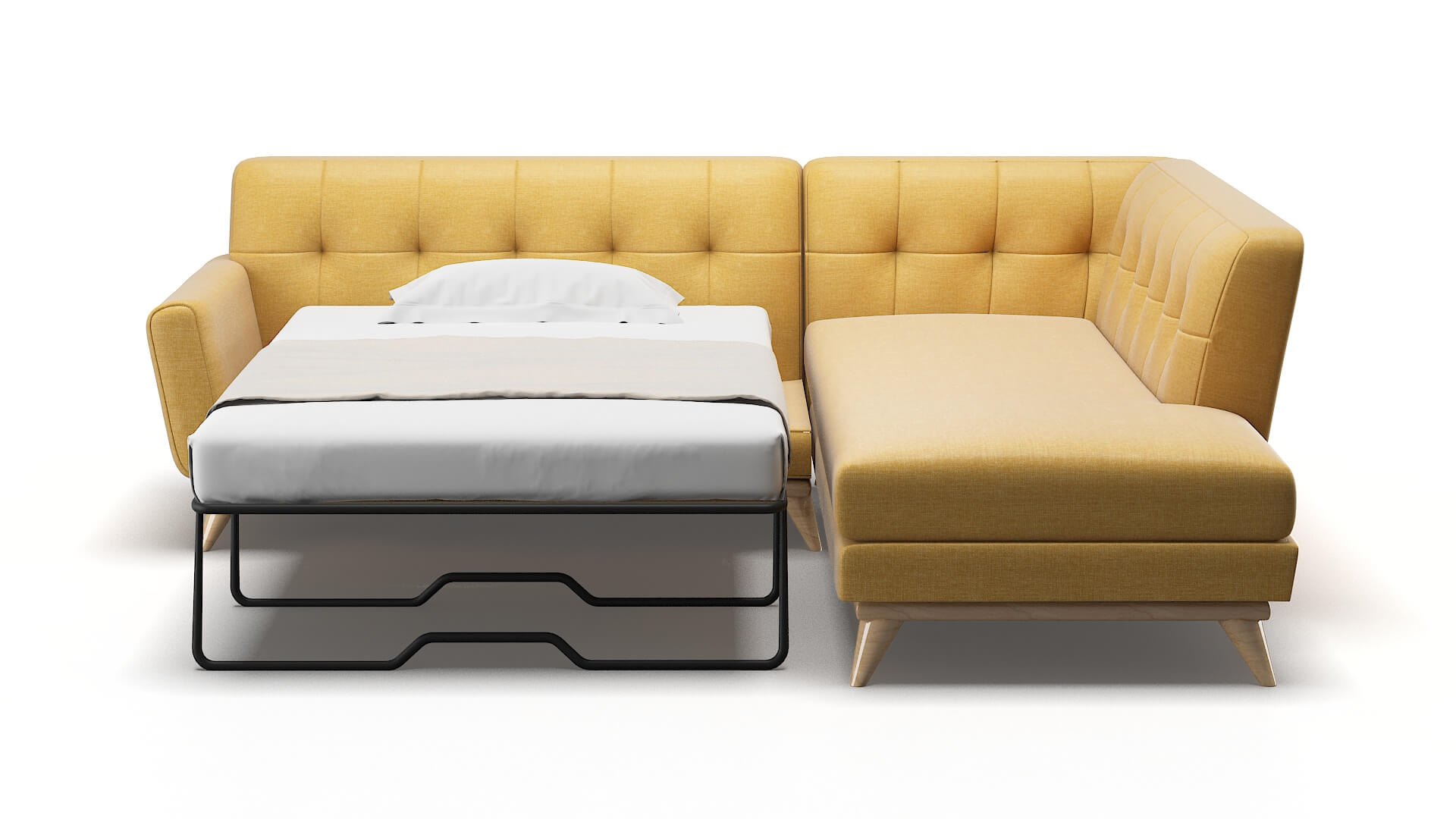 Brussels Insight Citronella Panel Sleeper Espresso legs 1