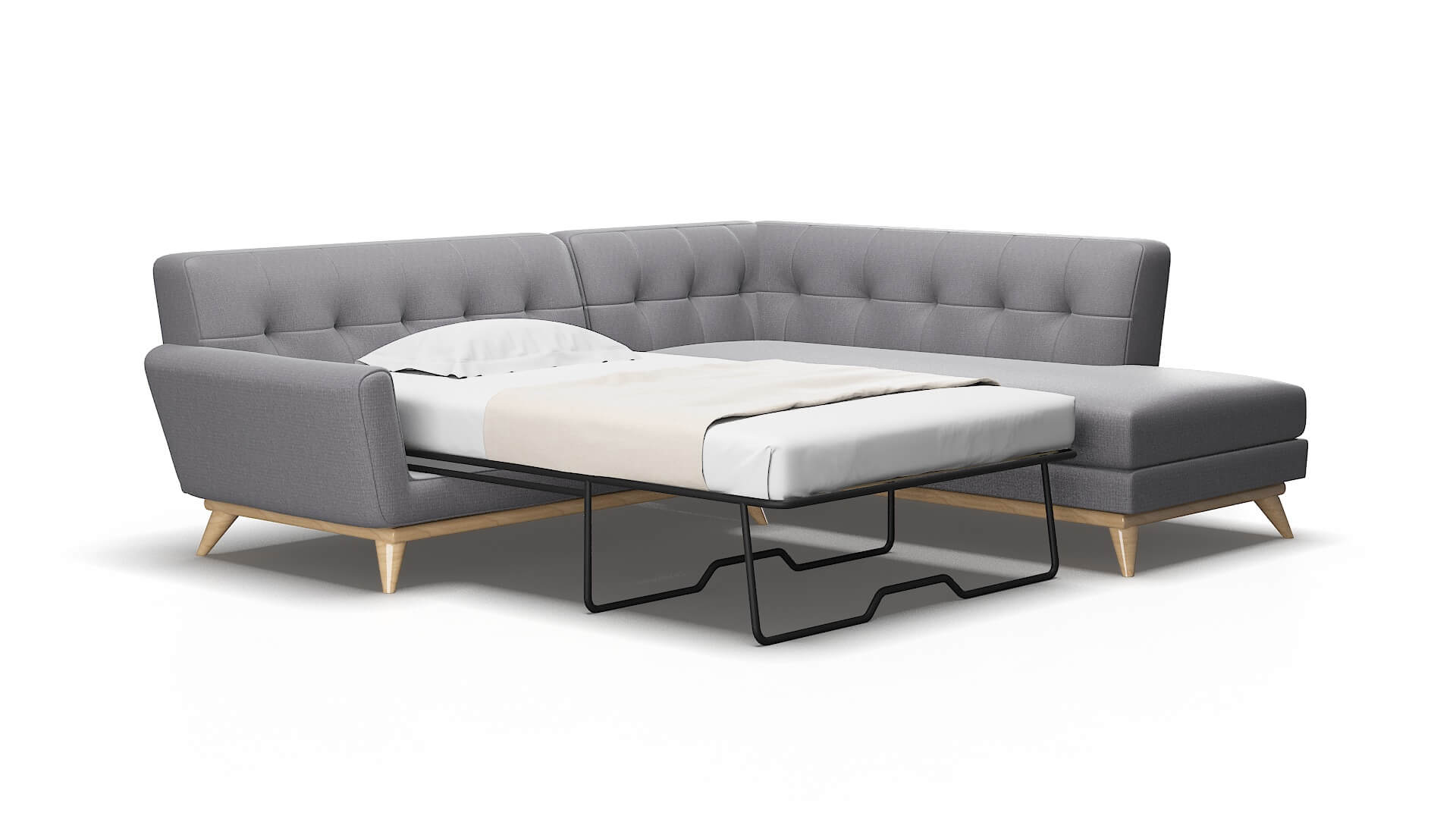 Brussels Insight denim Panel sleeper Espresso Legs  2