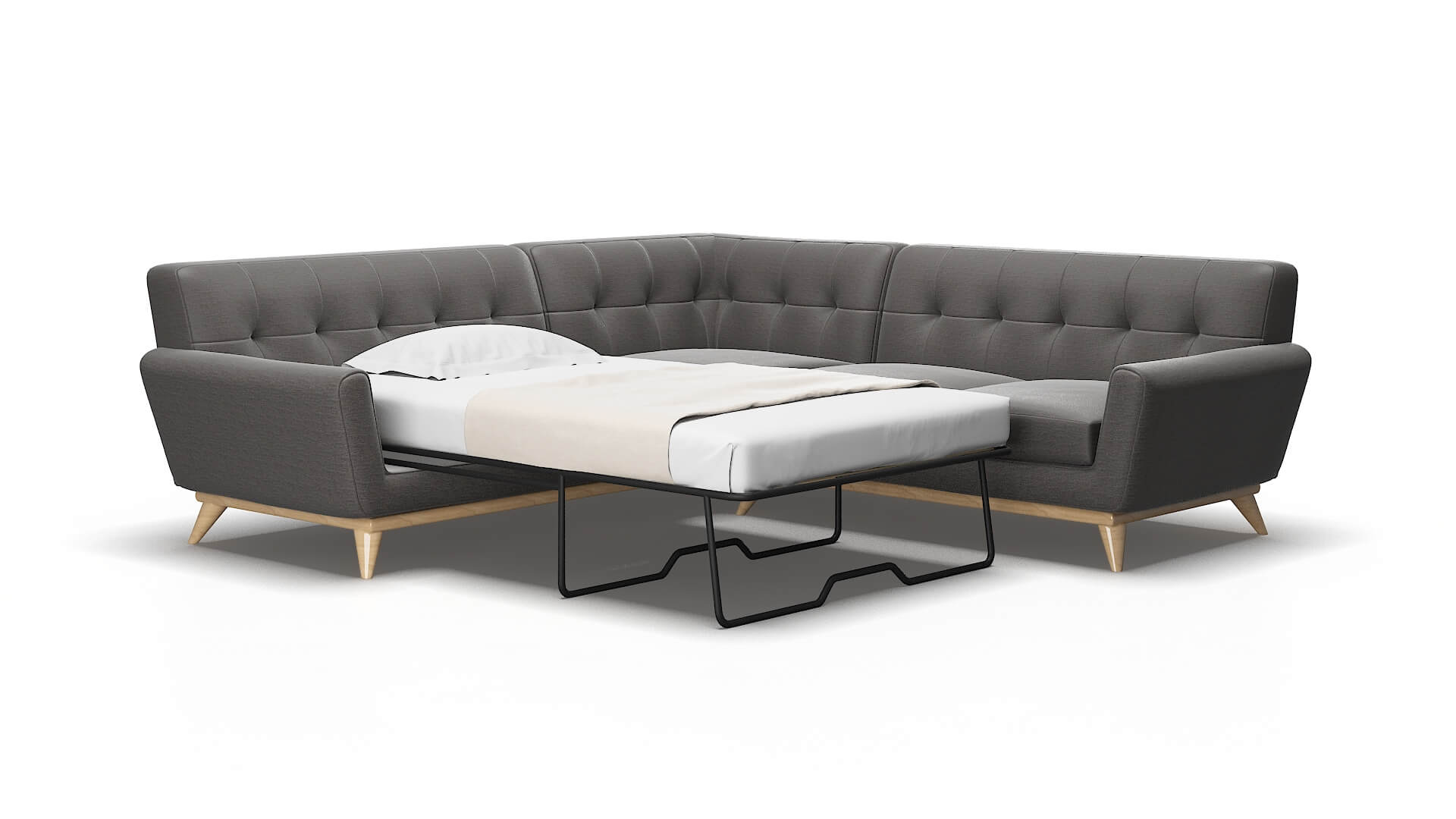 Brussels Insight eclipse Sectional sleeper Espresso Legs  2