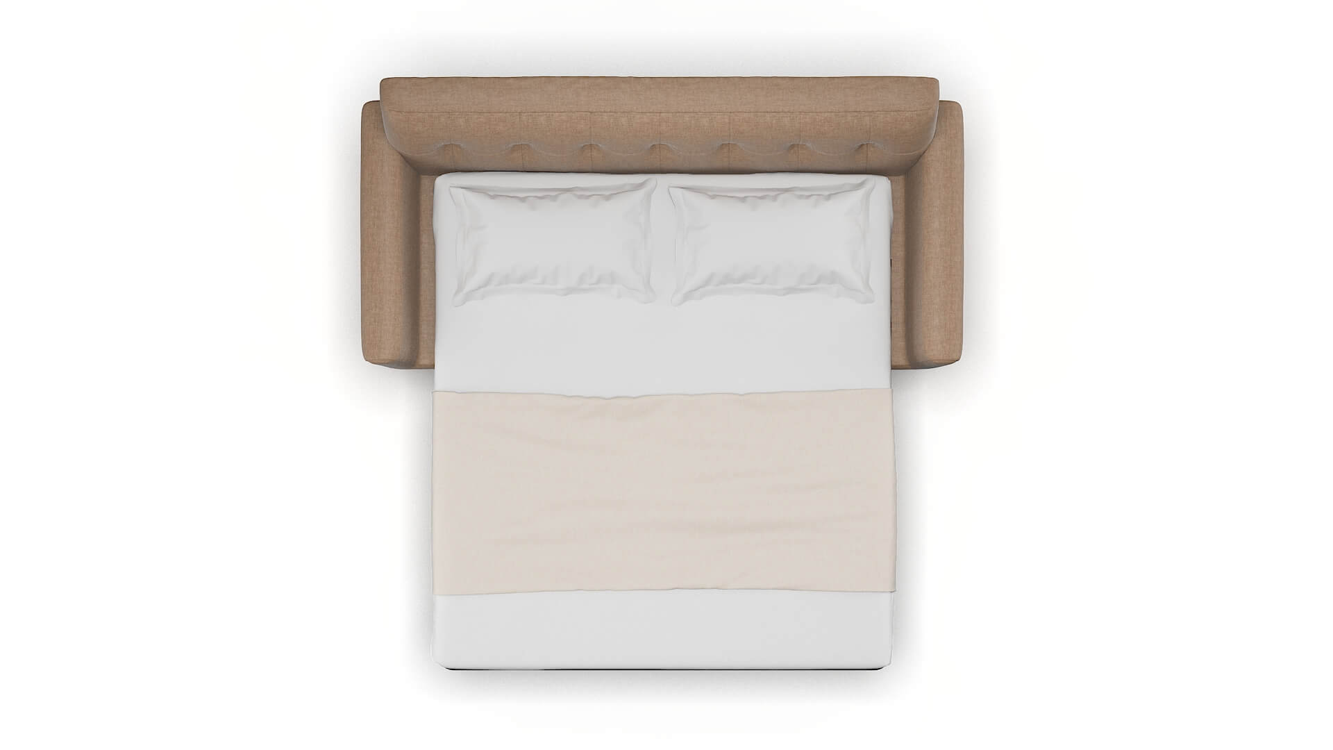 Brussels Keylargo Mink Sofa Sleeper Espresso legs 3