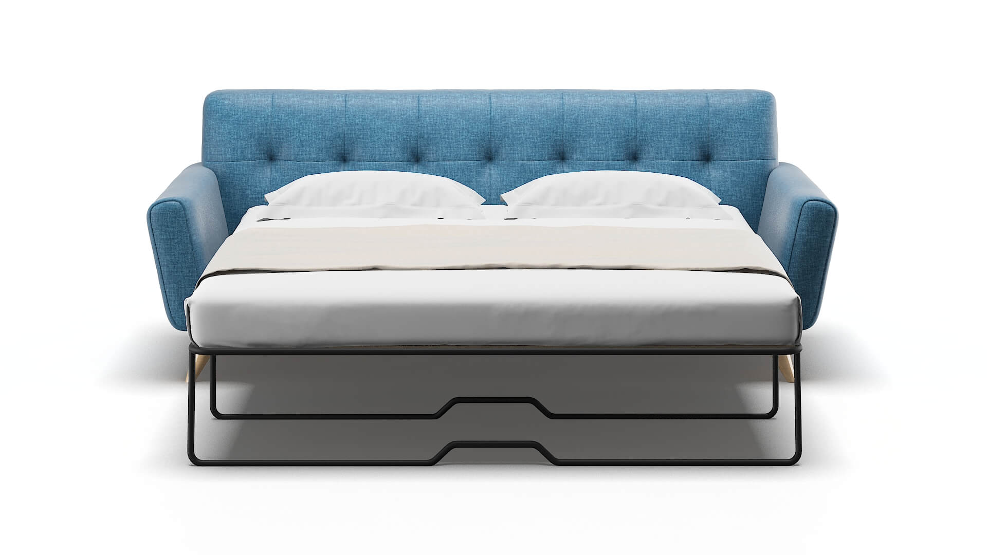 Brussels Keylargo Ocean Sofa Sleeper Espresso legs 1