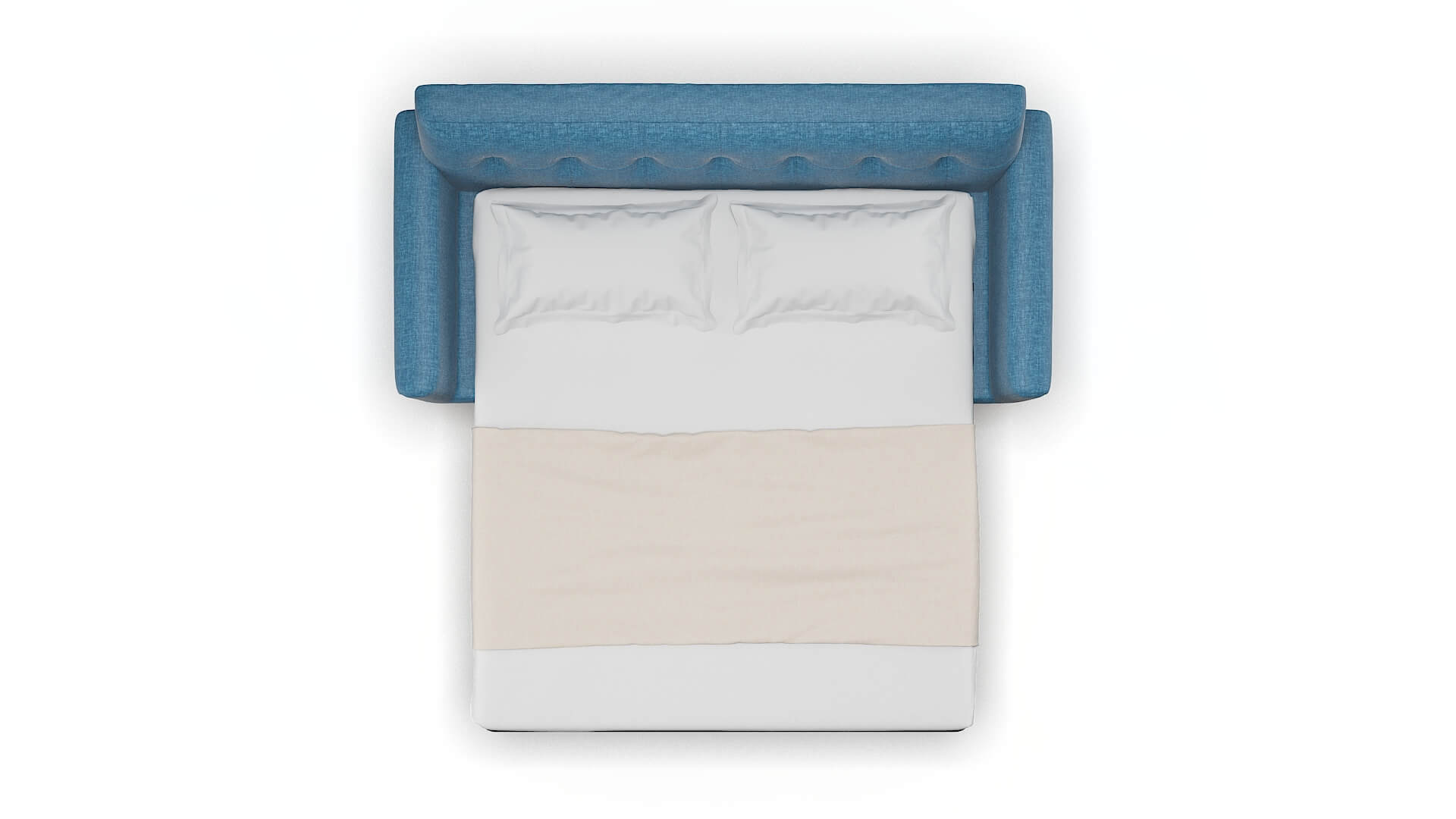 Brussels Keylargo Ocean Sofa Sleeper Espresso legs 3