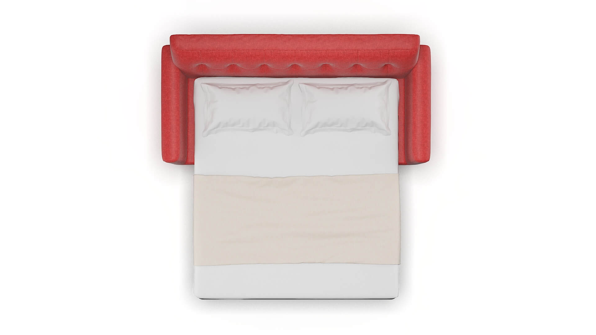 Brussels Keylargo Ruby Sofa Sleeper Espresso legs 3