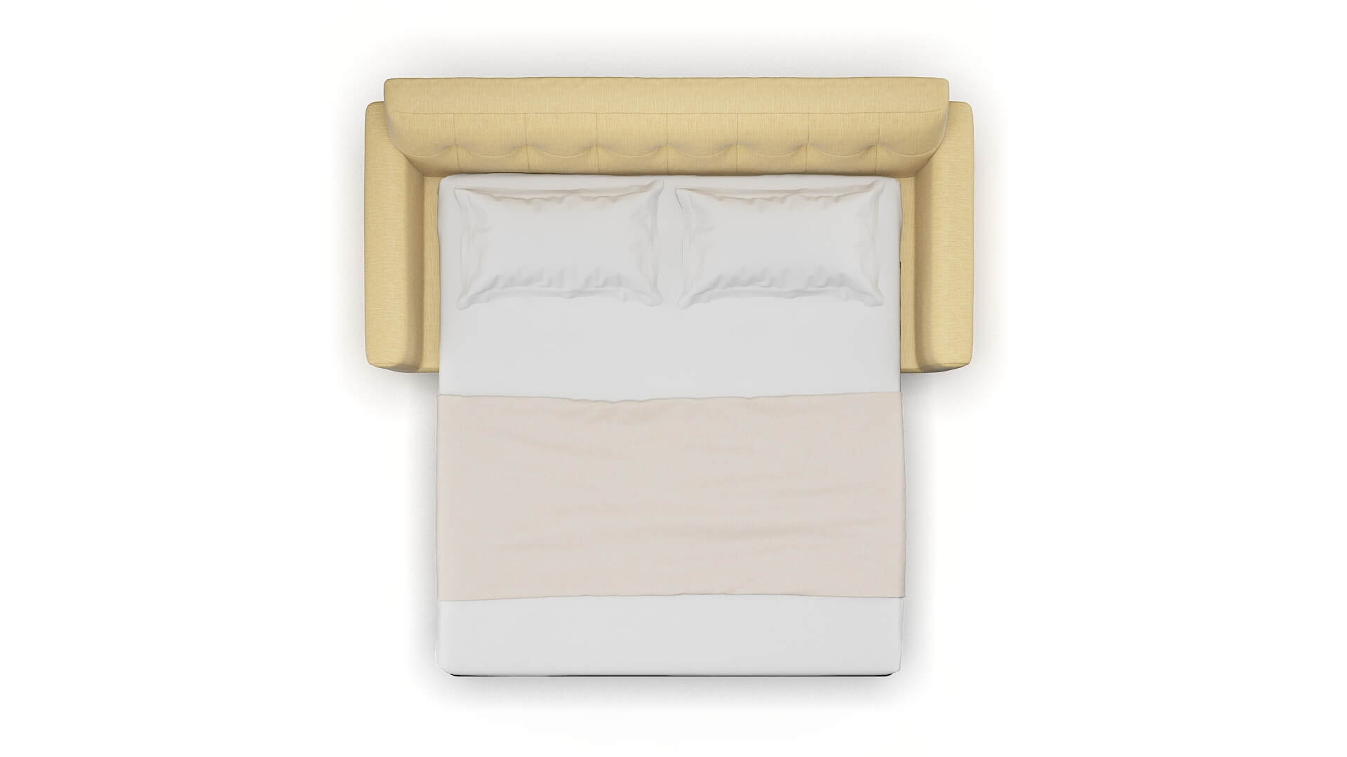 Brussels Malibu Maize Sofa Sleeper Espresso legs 3