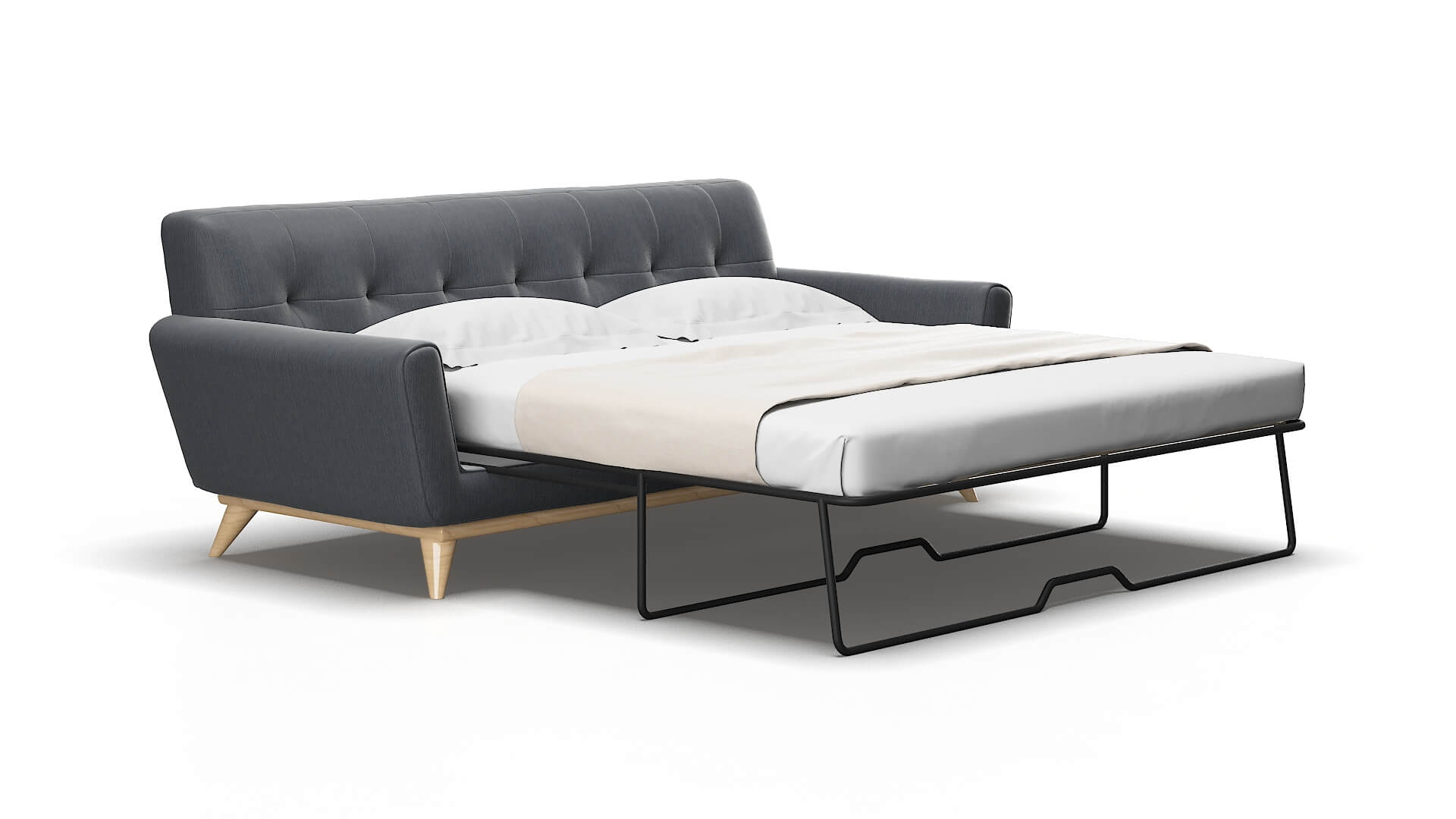 Brussels Malibu Sea Sofa Sleeper Espresso legs 2