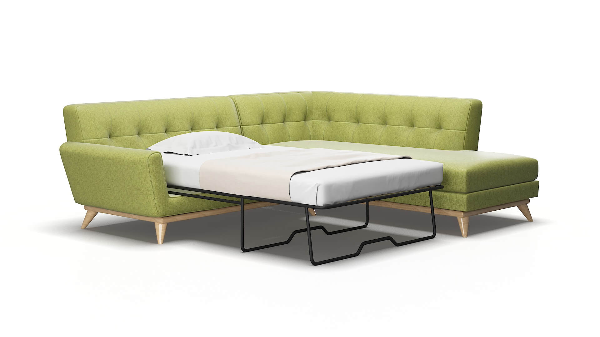 Brussels Notion Appletini Panel Sleeper Espresso Legs 2