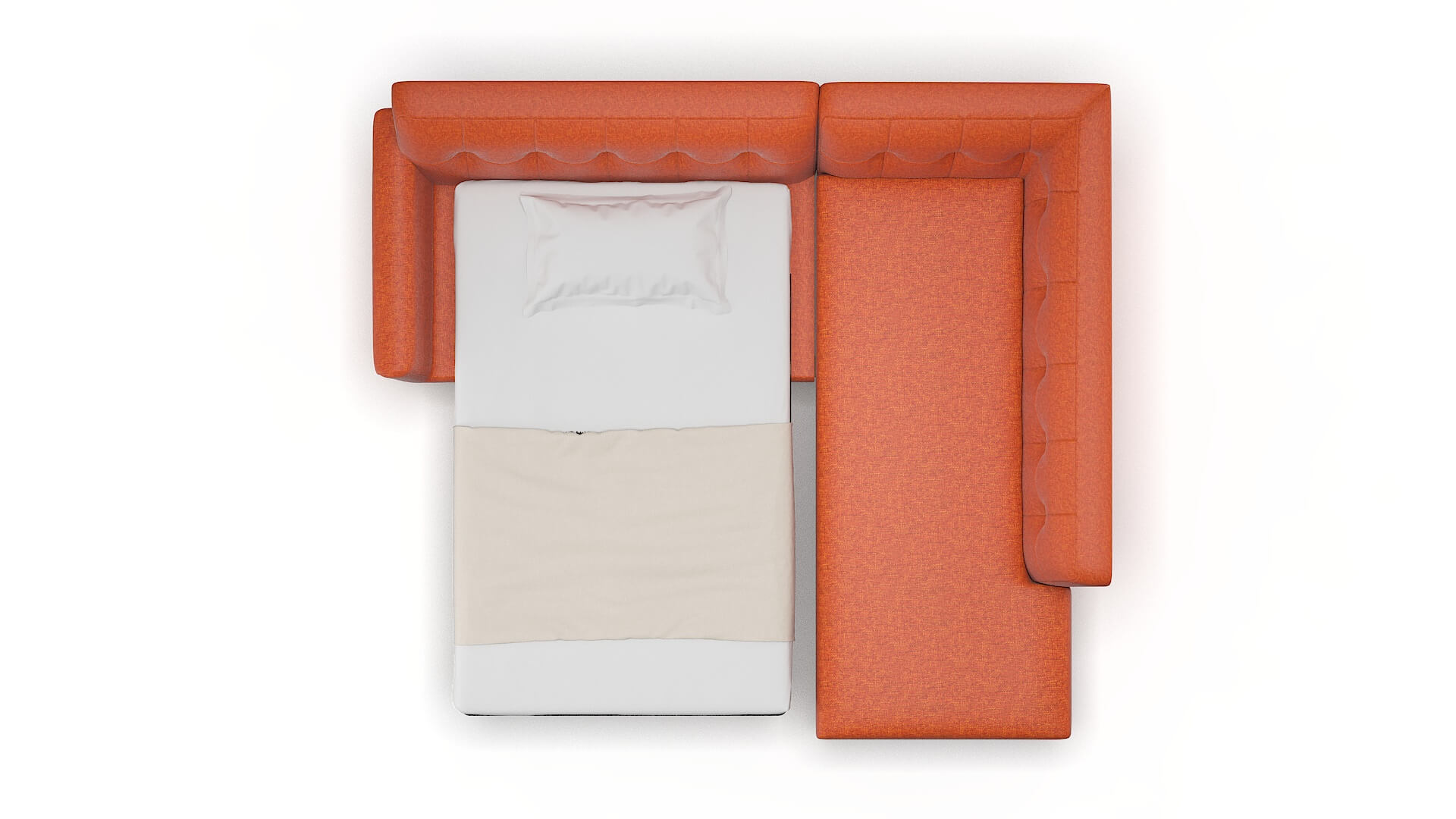 Brussels Notion Tang Panel Sleeper Espresso legs 3