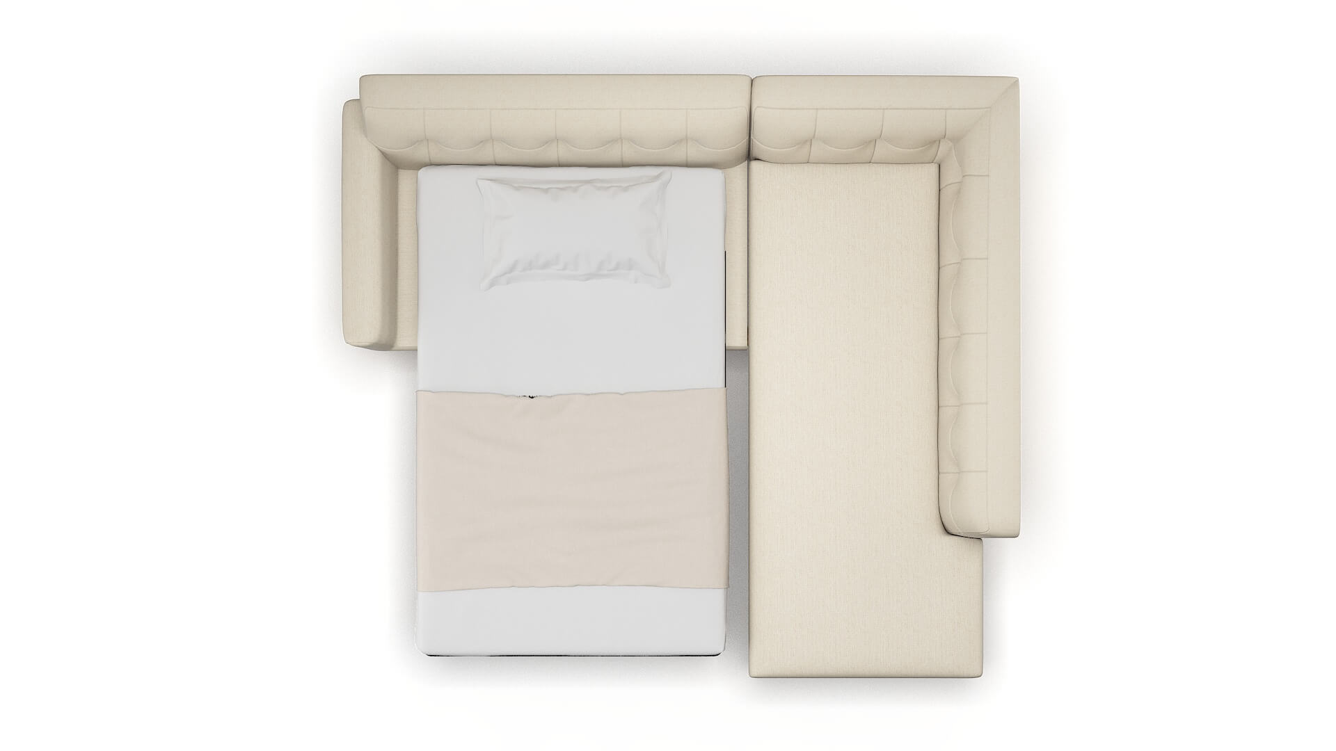 Brussels Phoenix Birch Panel Sleeper Espresso legs 3