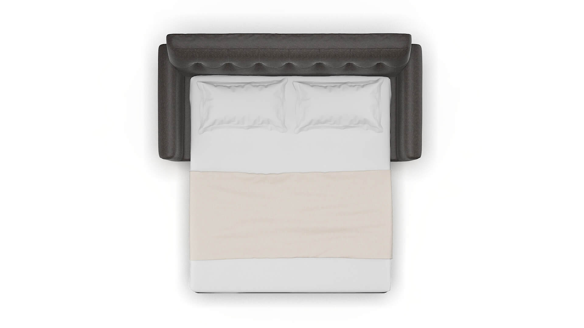 Brussels Phoenix Chocolate Sofa Sleeper Espresso legs 3