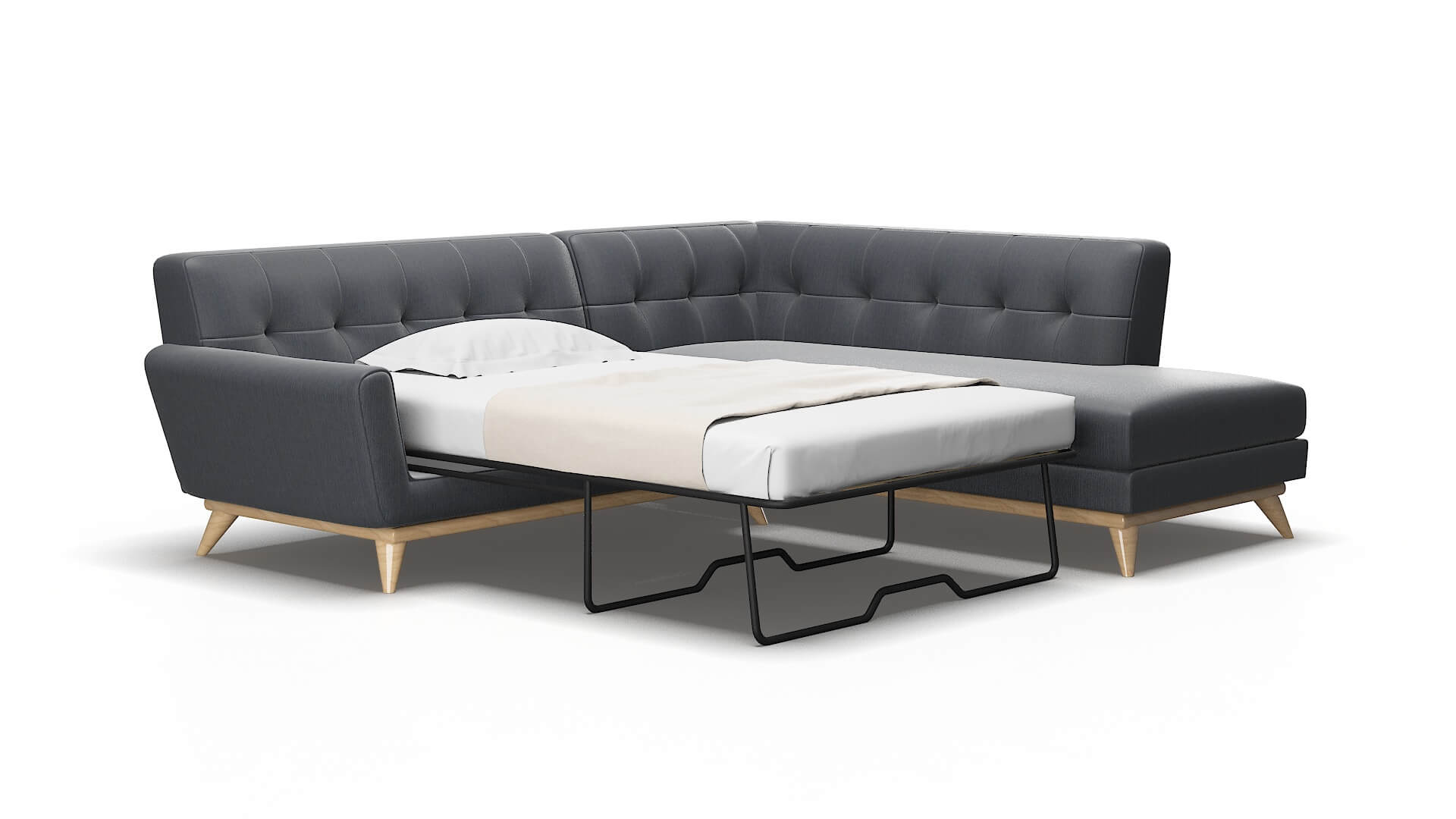 Brussels Rocket eclipse Panel sleeper Espresso Legs  2