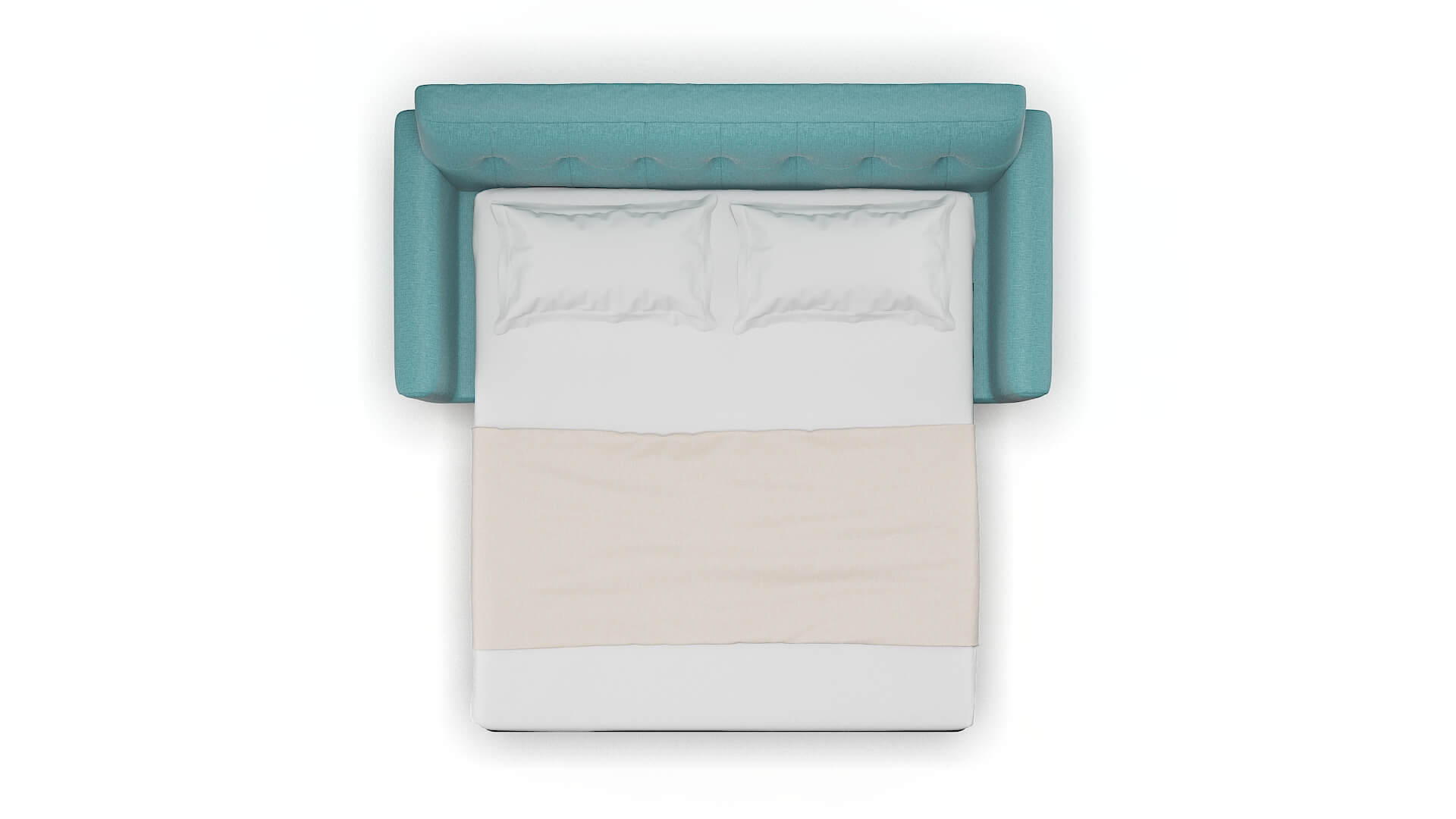 Brussels Simplex Aquavita Sofa Sleeper Espresso legs 3