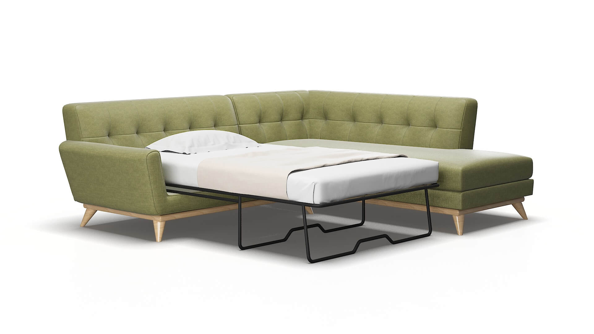 Brussels Simplex sour_apple Panel sleeper Espresso Legs  2