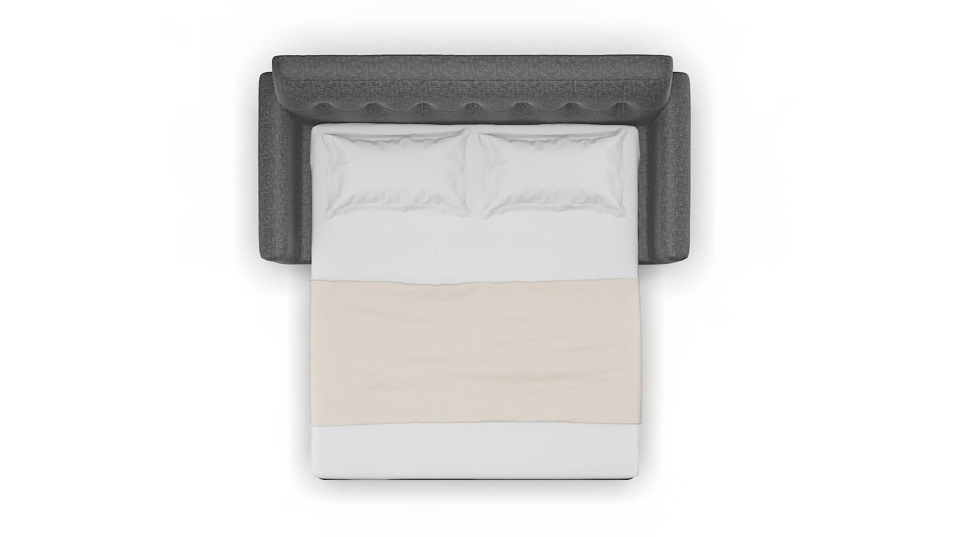 Brussels Sosoftness 51 Sofa Sleeper Espresso legs 3