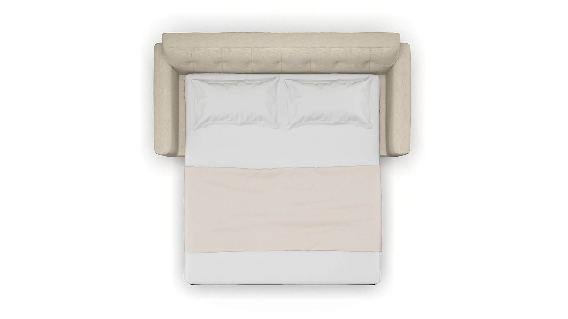 Brussels Sosoftness 72 Sofa Sleeper Espresso legs 3