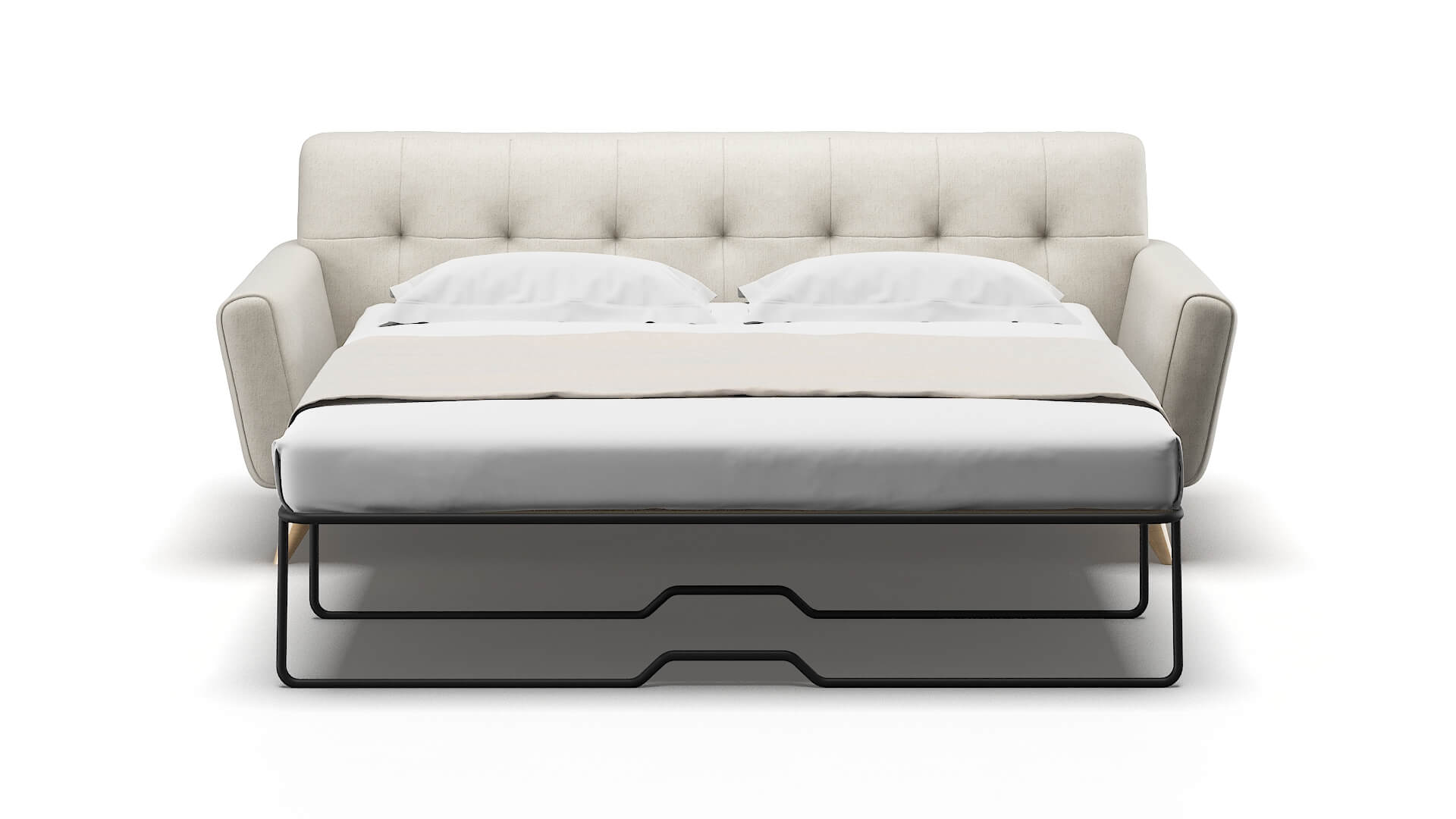 Brussels Terrain Natural Sofa Sleeper Espresso legs 1