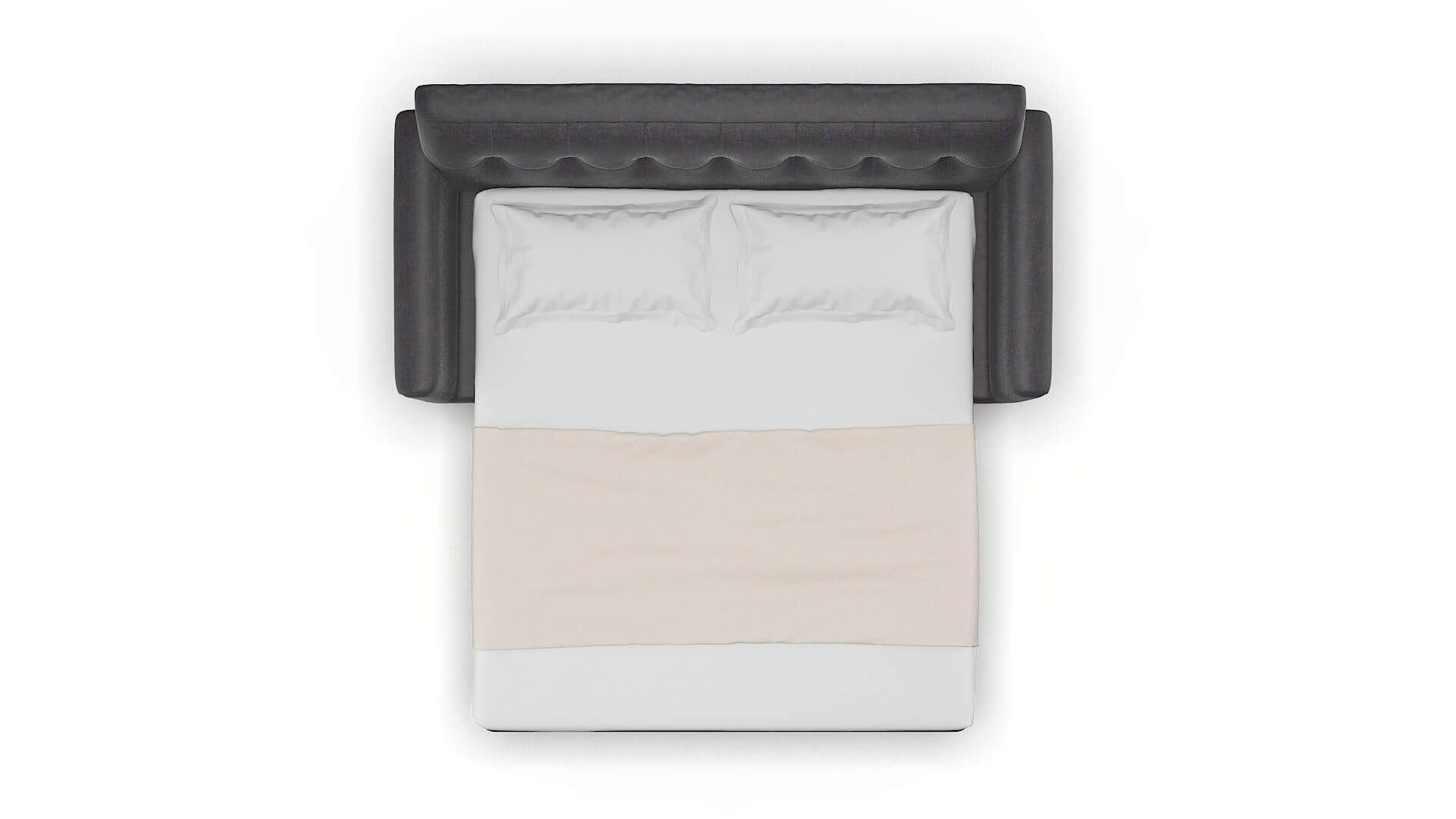 Brussels Venus Onyx Sofa Sleeper Espresso legs 3