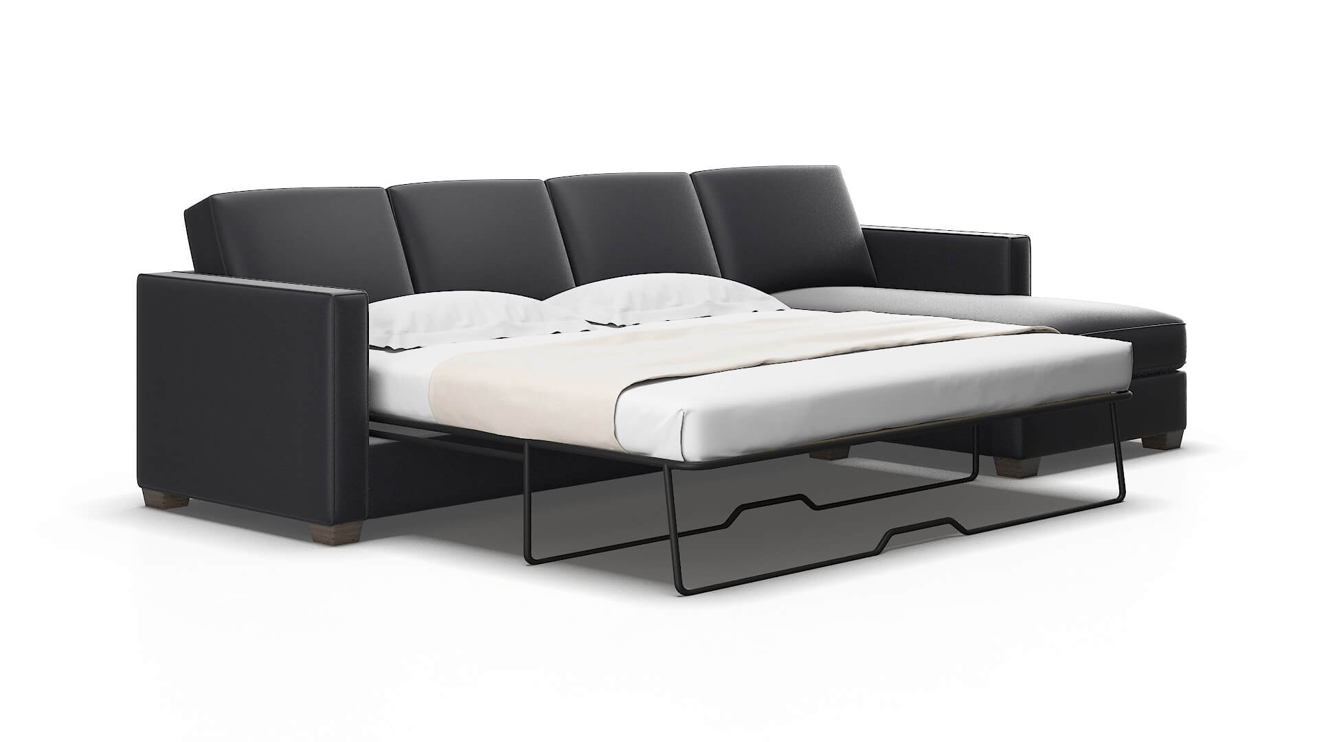 Calgary Atlas_plz navy Panel sleeper Espresso Legs  2