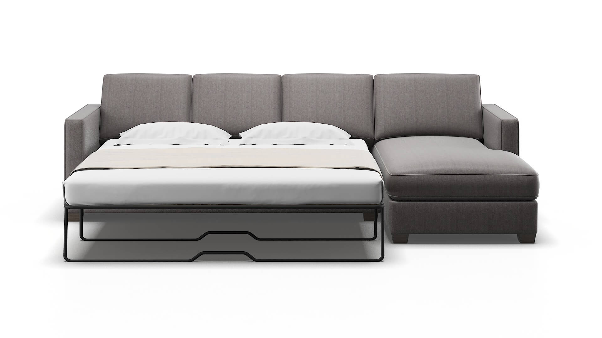 Calgary Atlas_plz Silver Panel Sleeper Espresso legs 1