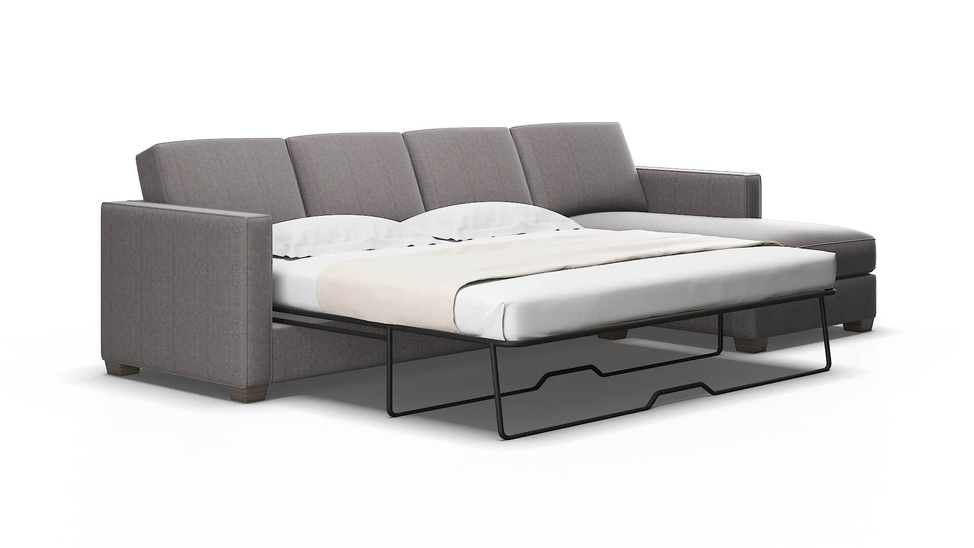 Calgary Atlas_plz silver Panel sleeper Espresso Legs  2