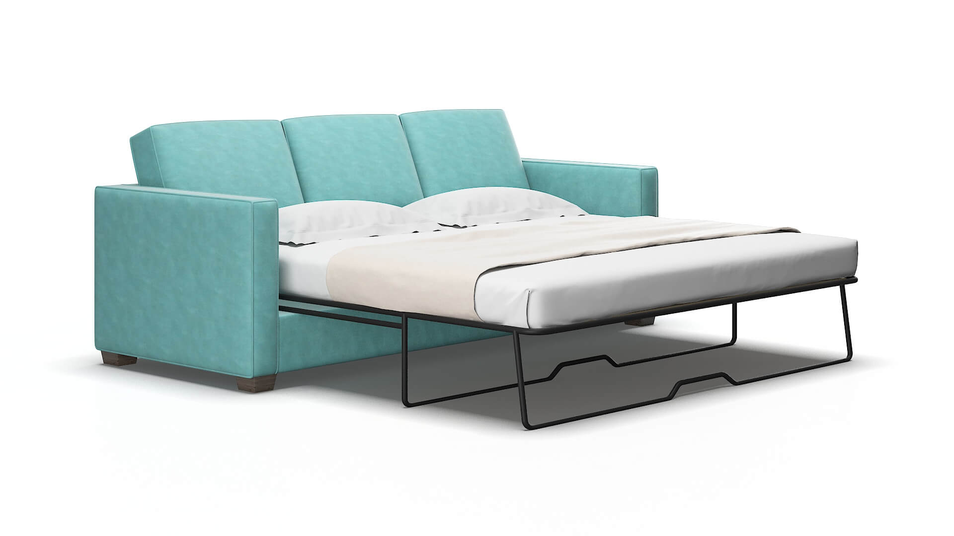 Calgary Bella Caribbean Sofa Sleeper Espresso legs 2